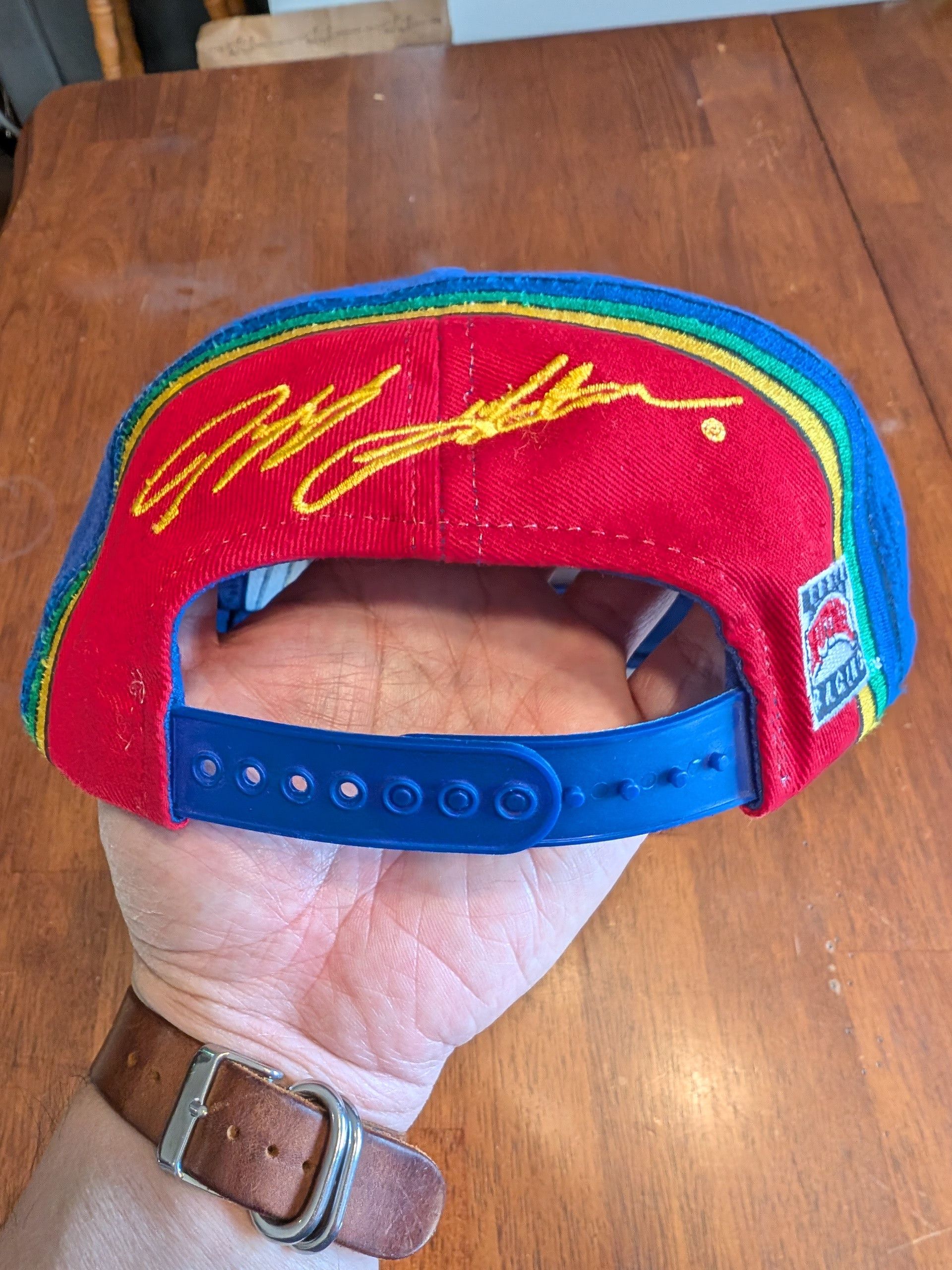 Nutmeg Jeff Gordon Dupont Racing Nutmeg Snapback Hat - Size OS Size ONE SIZE - 4 Thumbnail