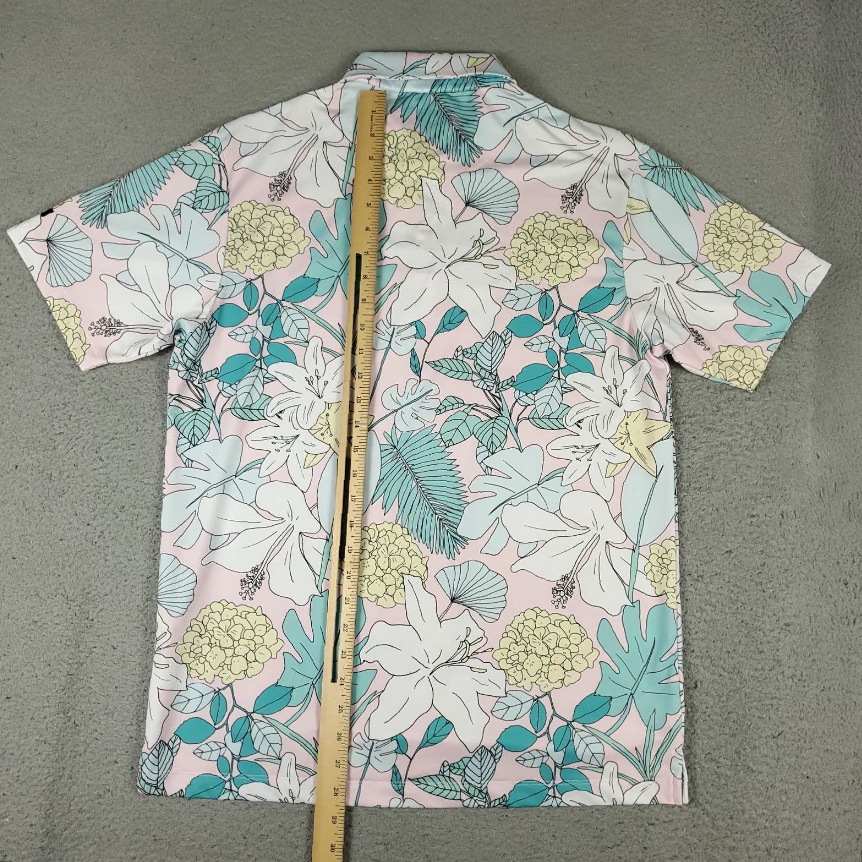 Vintage Bad Birdie Polo Shirt Mens Large Pink Floral Golf Short Sleeve Polo Shirt Mens Large Pink Floral 90s? Size US L / EU 52-54 / 3 - 3 Thumbnail