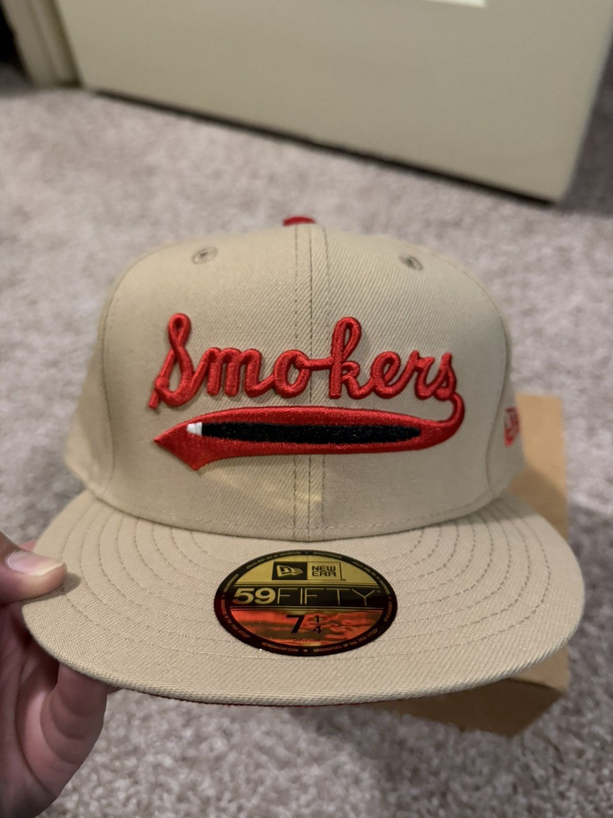 New Era 7 1/4 New Era Tampa Smokers Fitted Size ONE SIZE - 2 Thumbnail