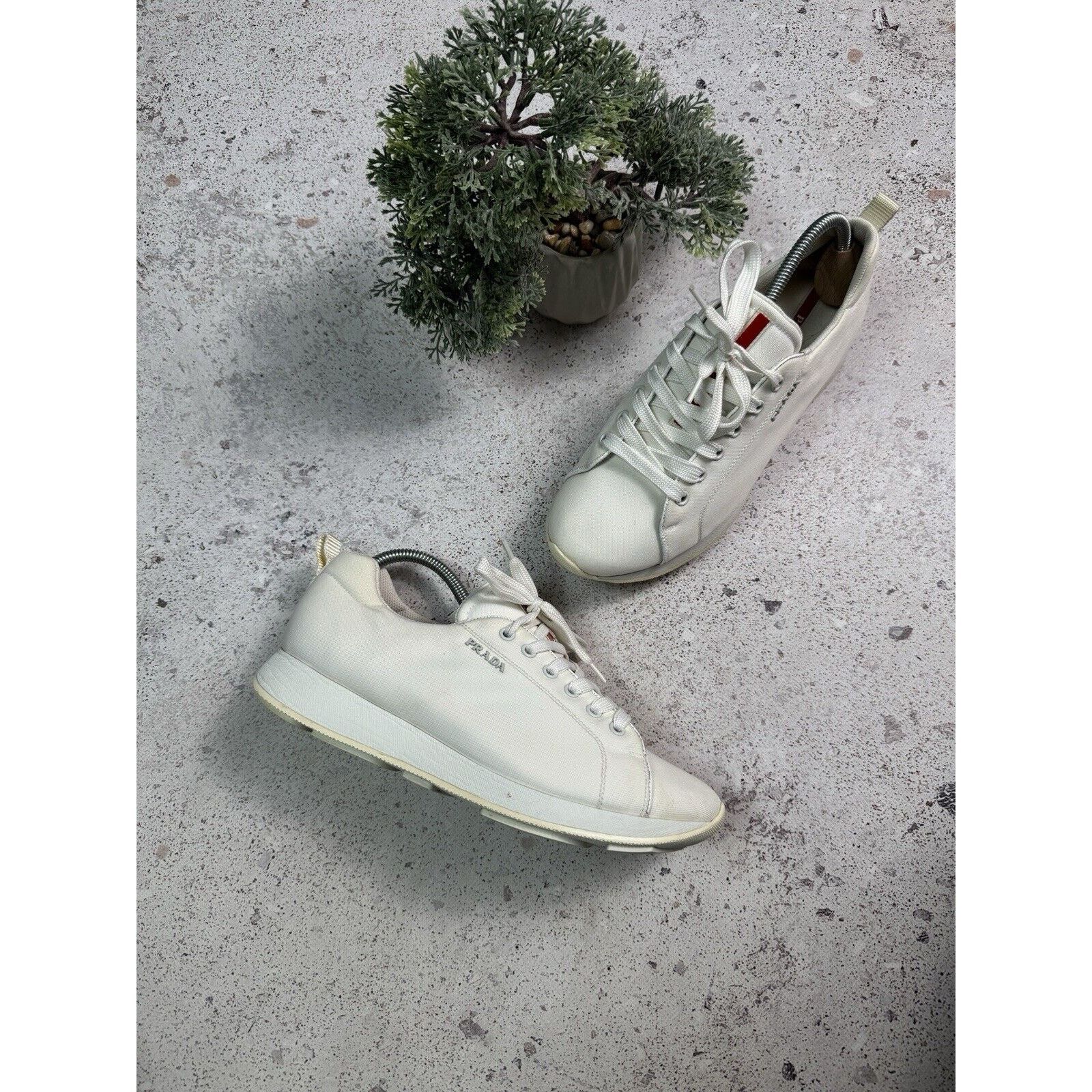 スニーカー PRADA SNEAKER (2EG302GUD F0009) Prada Prada Man Sneakers 2EG302GUD F0009 Size UK 7.5 | Grailed