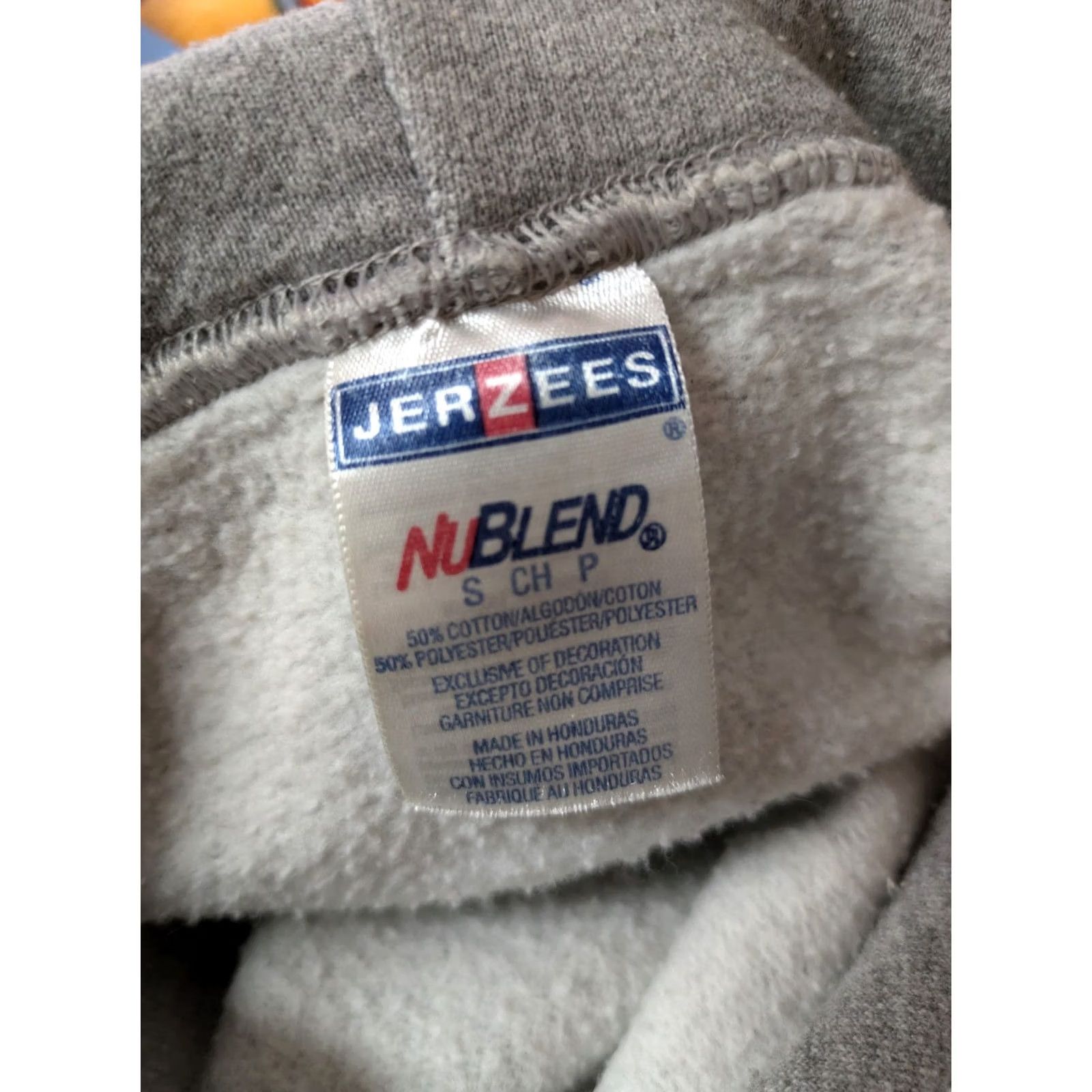 Jerzees Jerzees Hoodie - Red Sky Surf & Snow Toledo OH Gray Cotton Blend Pullover Hoodie Small Men’s Ski Sports Hooded Sweatshirt Size US S / EU 44-46 / 1 - 3 Thumbnail