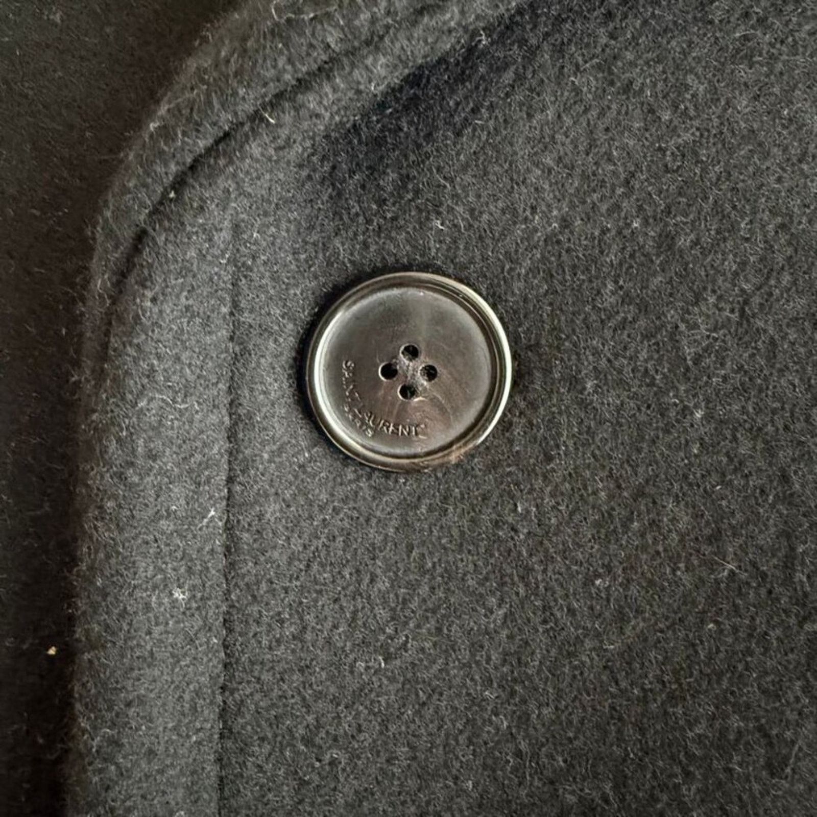 Saint Laurent Paris SAINT LAURENT Double-breasted peacoat in wool Size M / US 6-8 / IT 42-44 - 5 Thumbnail