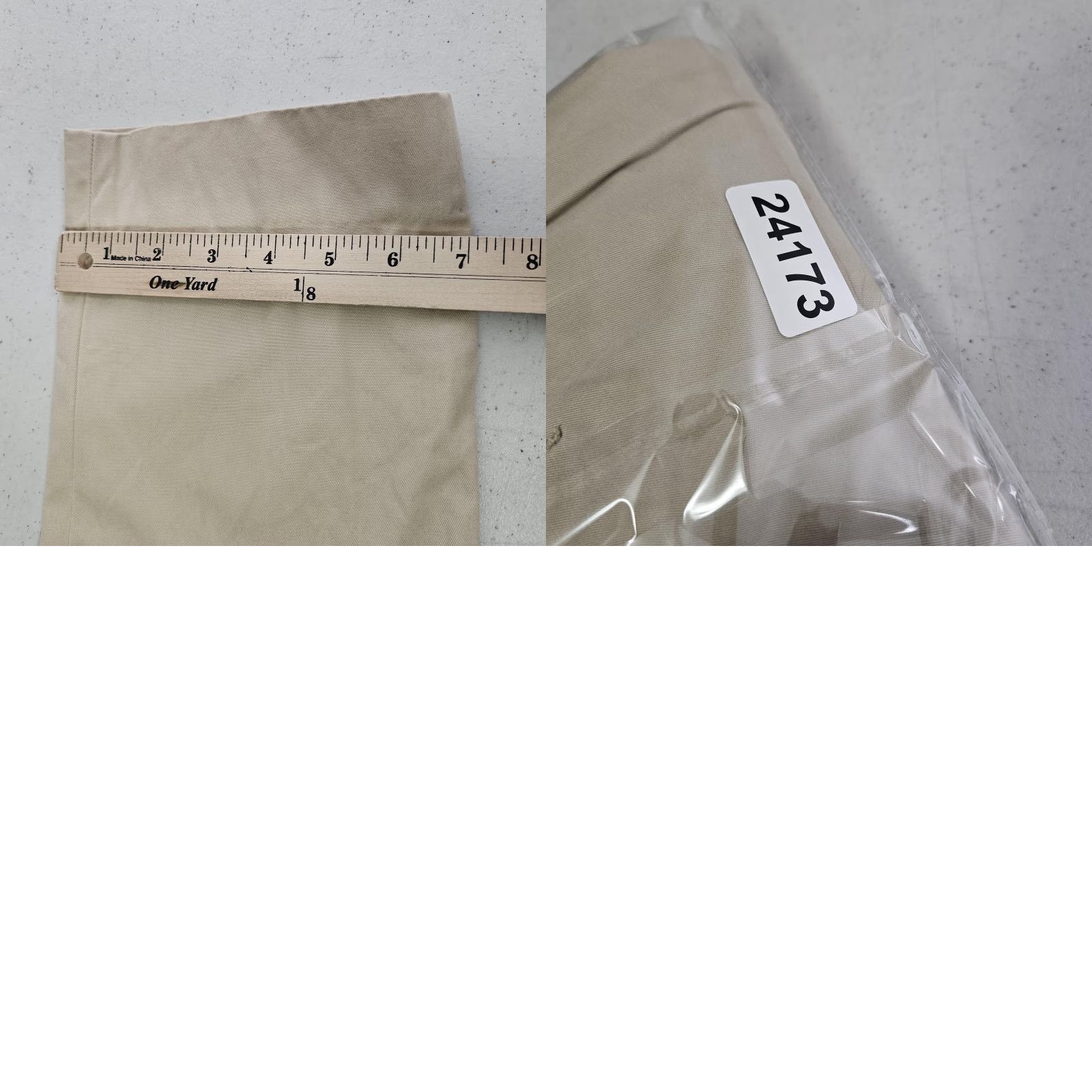 J.Crew J.Crew Bowery Chino Pants Mens 32x32 Beige Slim Fit Cotton Flat Front Casual Size US 32 / EU 48 - 9 Thumbnail