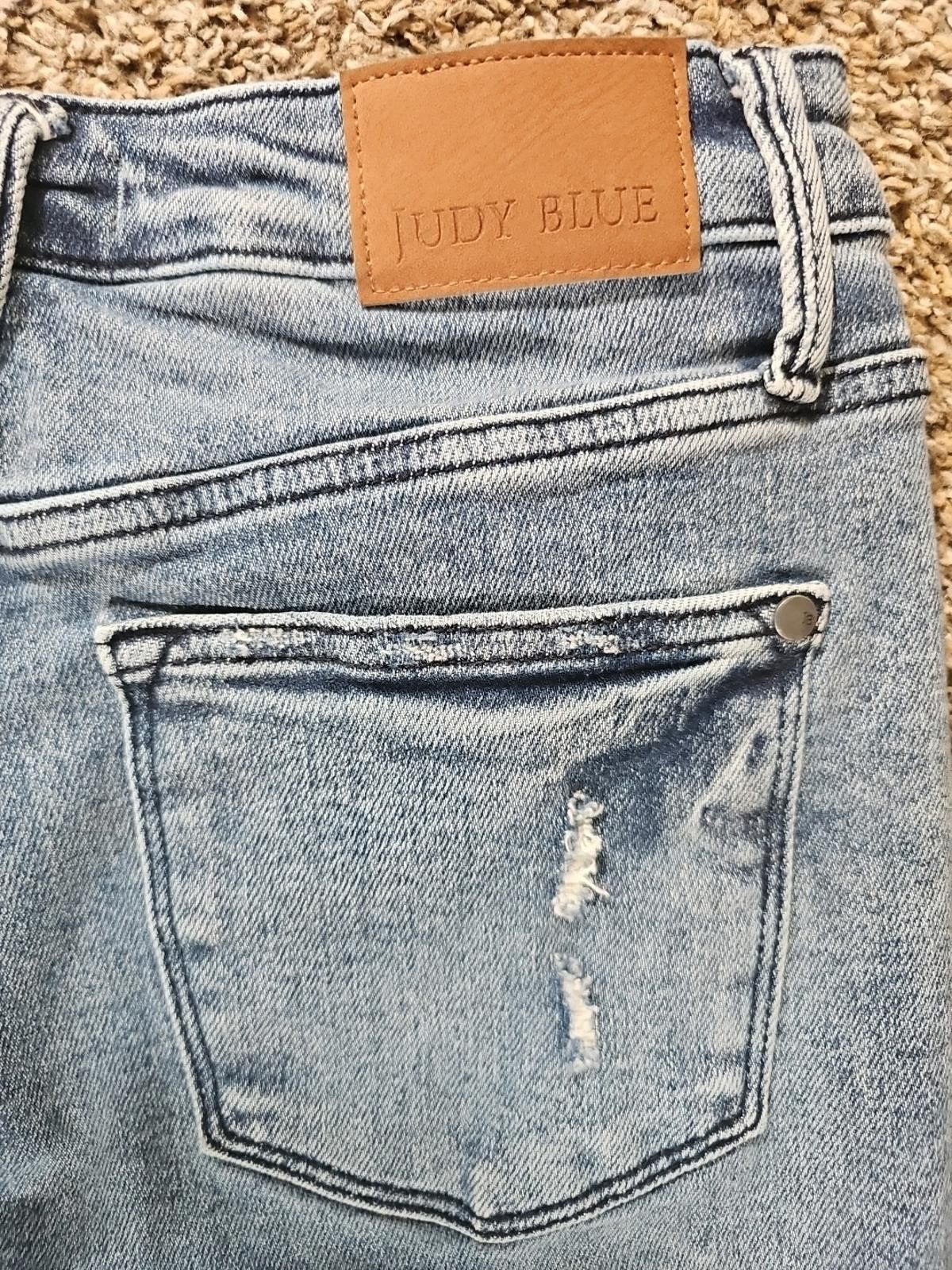 Other Judy Blue Los Angeles Slim Fit 7/28 Jeans Size 28" / US 6 / IT 42 - 9 Thumbnail