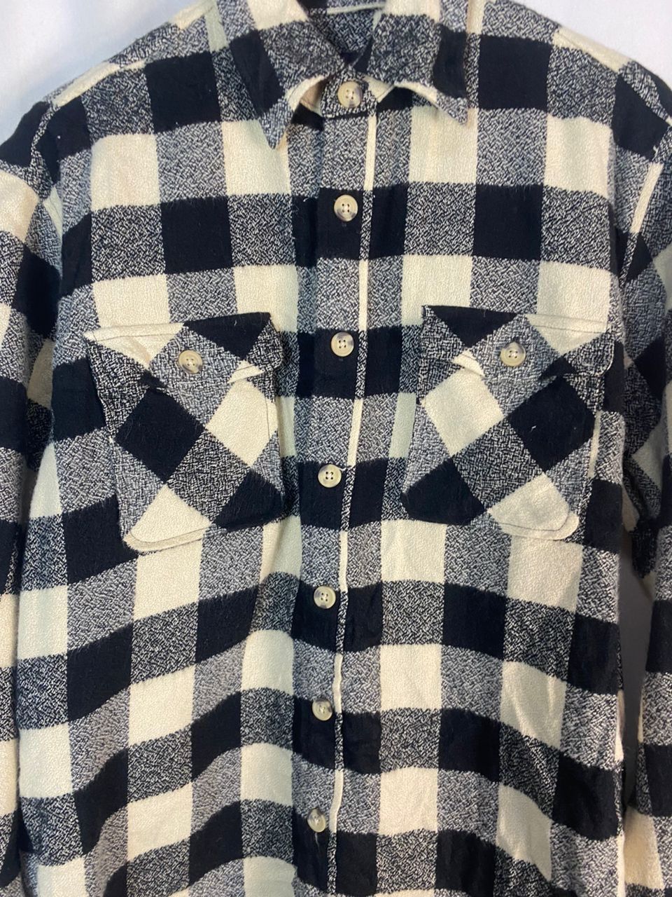 Flannel × Japanese Brand × Vintage Vintage safari rookie wool flannel button up shirt Size US L / EU 52-54 / 3 - 4 Thumbnail