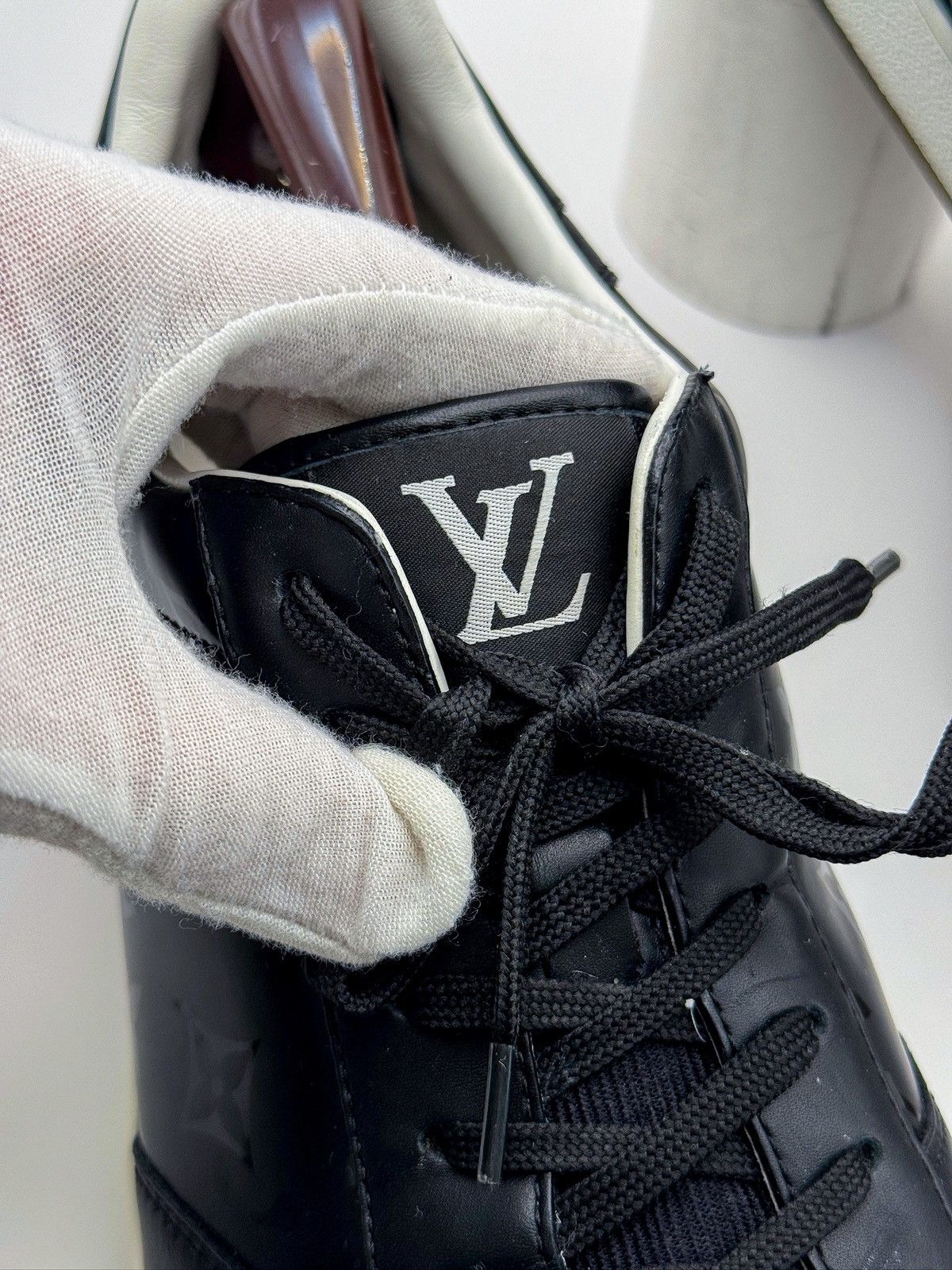 Louis Vuitton Louis Vuitton Rivoli Monogram Leather Sneakers Size US 11 / EU 44 - 12 Thumbnail