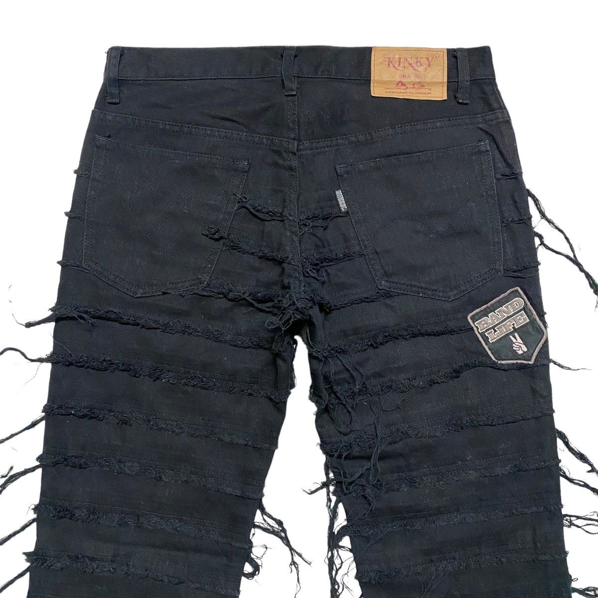 Hysteric Glamour Hysteric Glamour Black Crust Hagi Jeans Size US 30 / EU 46 - 11 Thumbnail