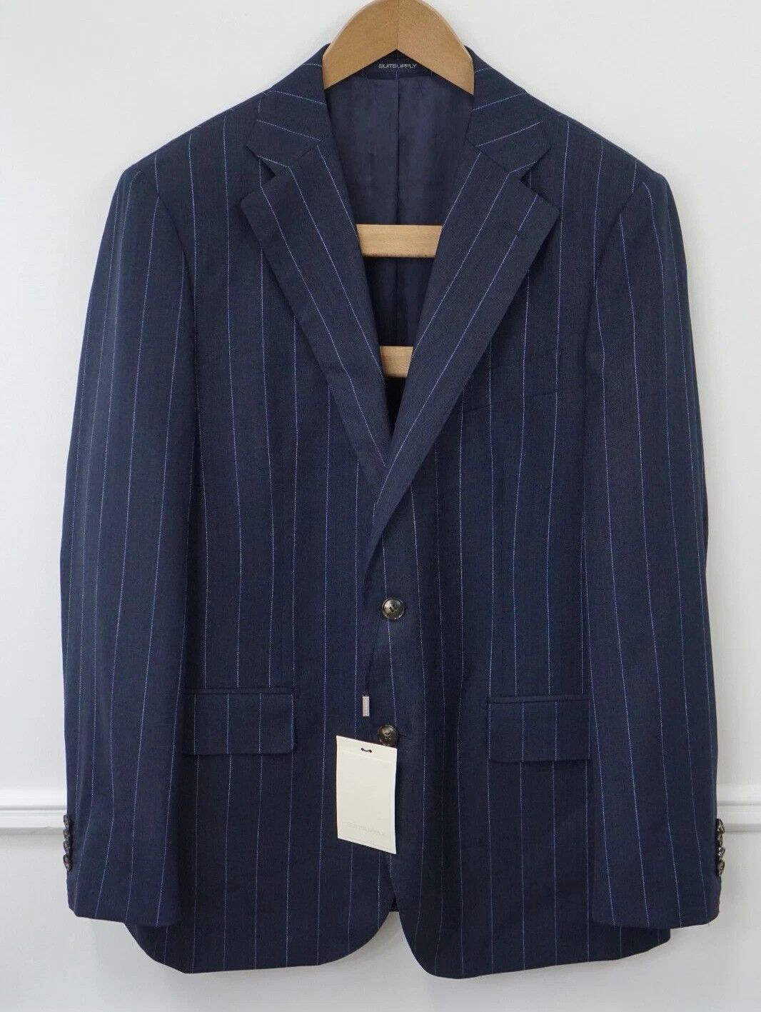 Suitsupply Men Suitsupply Blazer Lazio Pure Wool Vitale Barberis US44 Size 44R - 1 Thumbnail