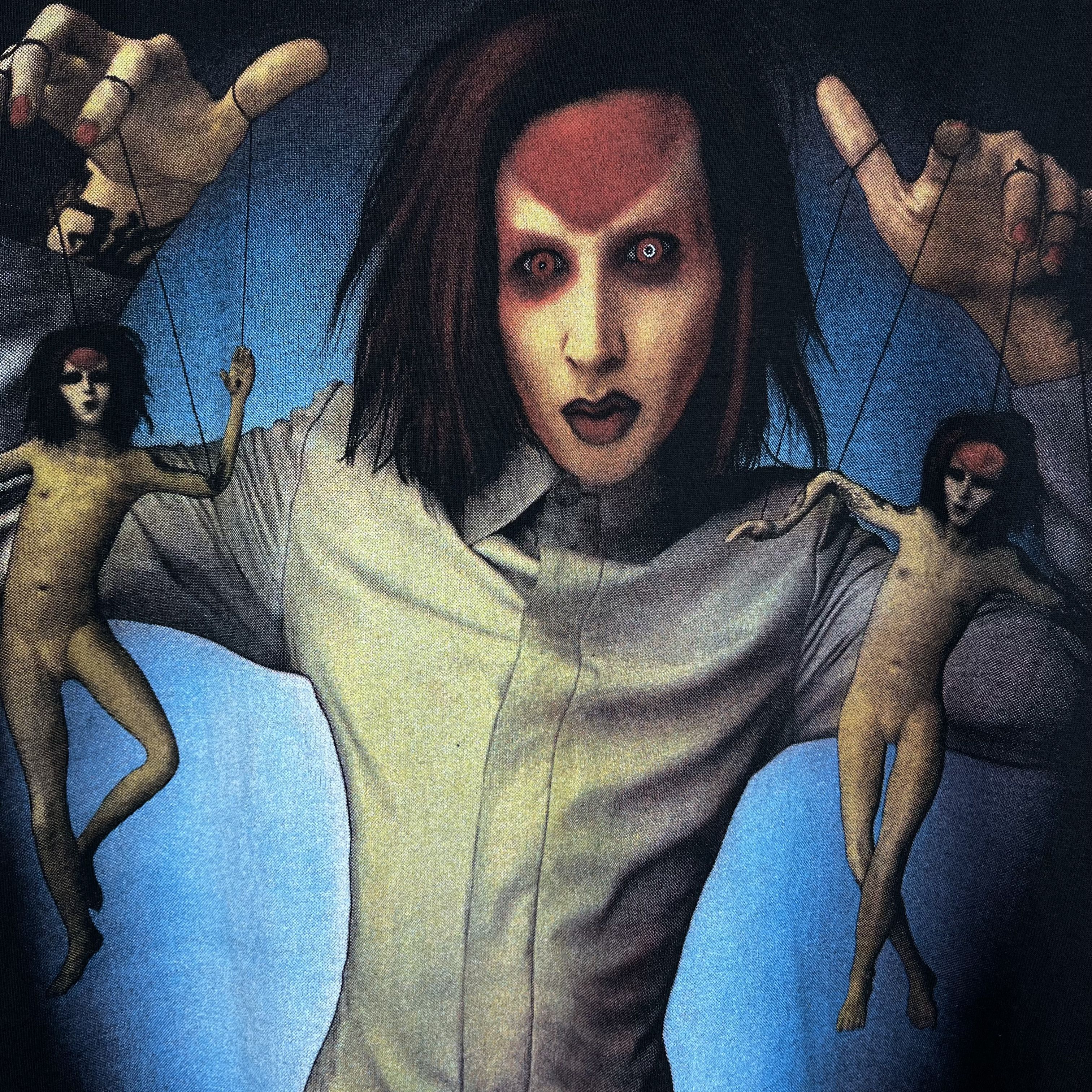 Band Tees Vintage Marilyn Manson Rare Rock Band T Shirt 2000’s Size US L / EU 52-54 / 3 - 7 Thumbnail
