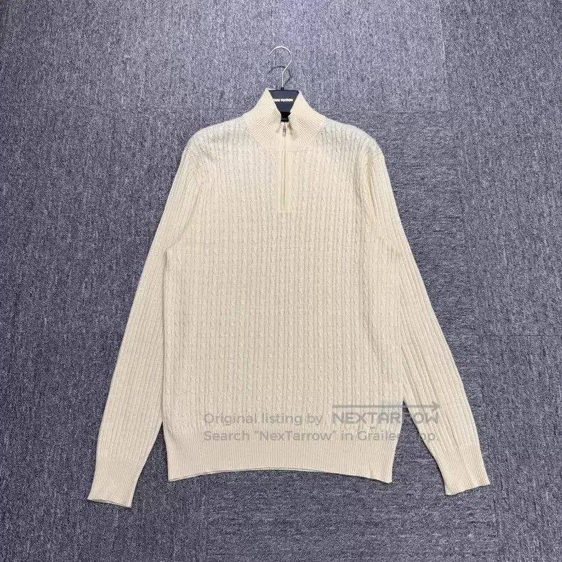 Loro Piana Loro Piana Cable Knit Cashmere Sweater Size US L / EU 52-54 / 3 - 1 Thumbnail