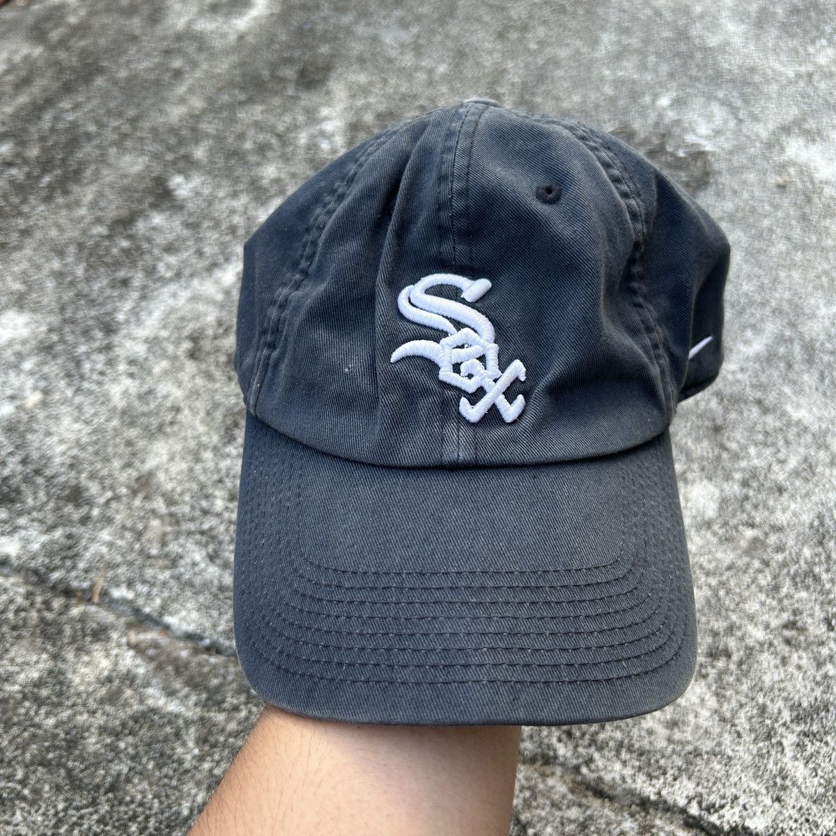 Nike × Vintage Vintage NikeTeam Sox Hats Size ONE SIZE - 1 Thumbnail