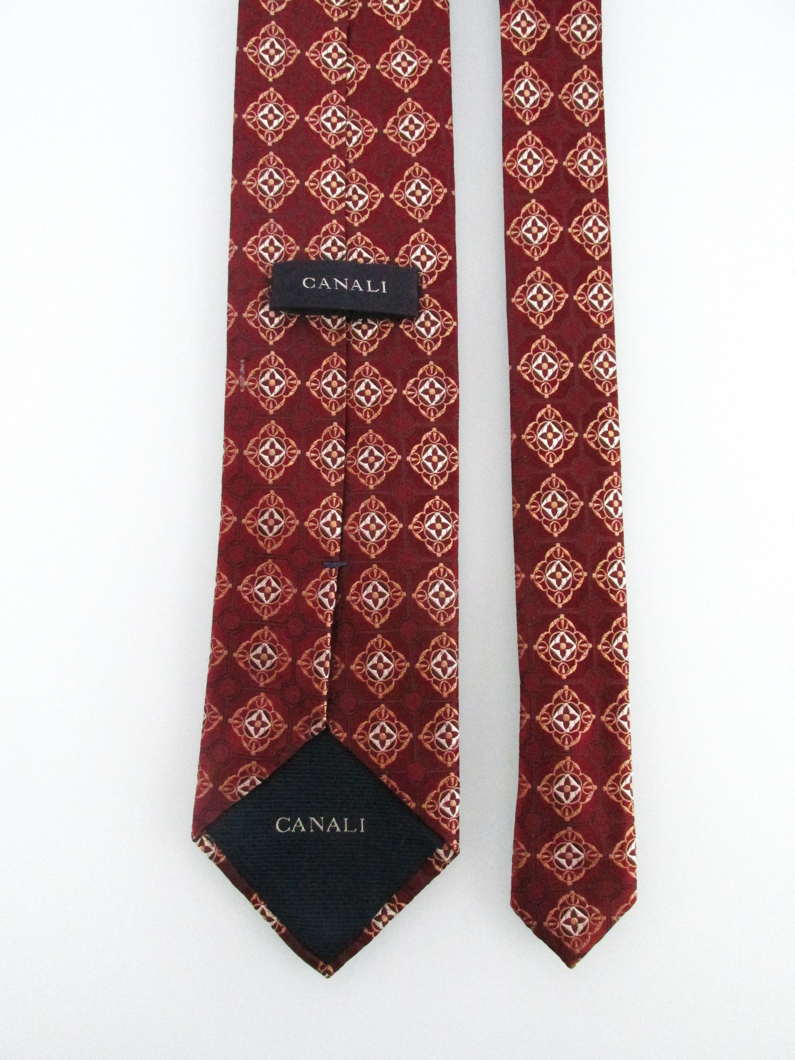 Canali Canali Men's Silk Tie Size ONE SIZE - 4 Thumbnail