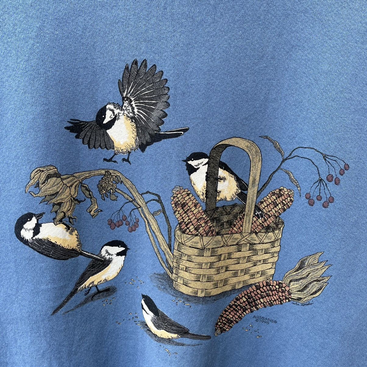 Vintage 🔥Vintage Artisans 1995 Graphic Of Bird Jumper Sweatshirts Size US S / EU 44-46 / 1 - 6 Thumbnail