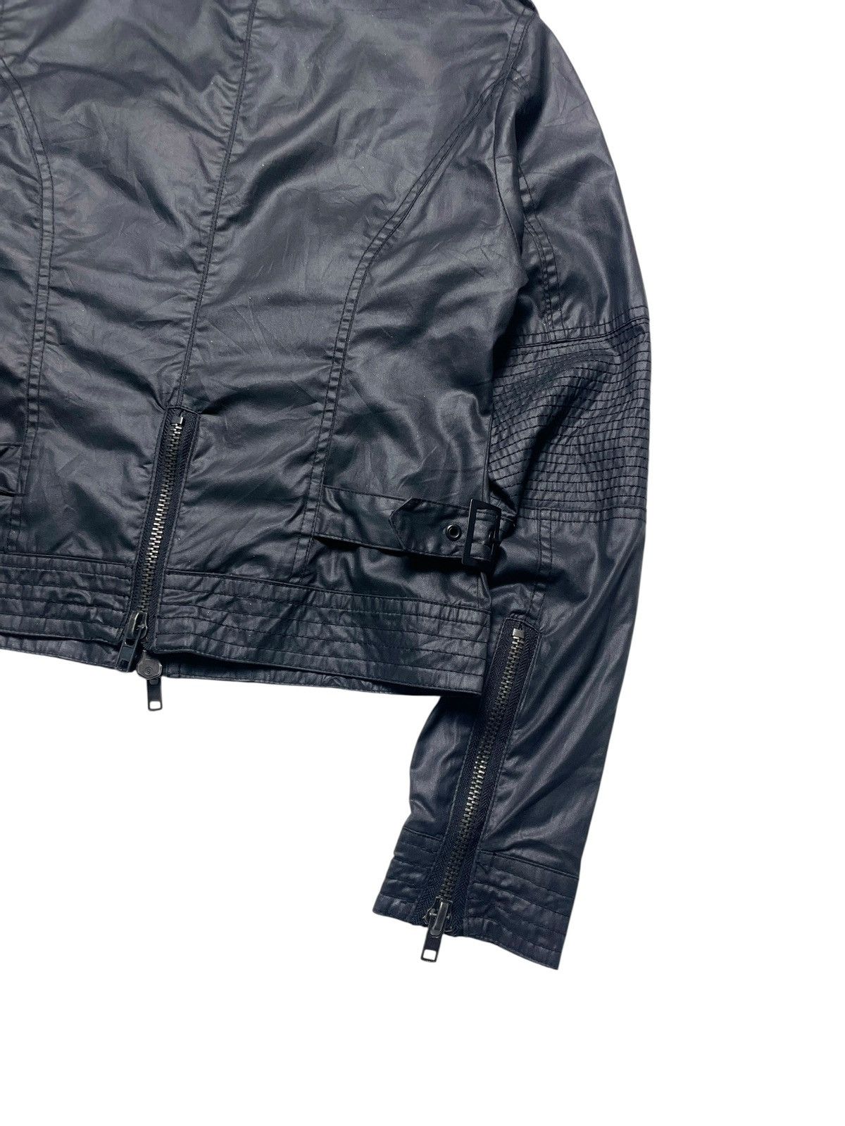 14th Addiction 2000’s Zelos - Multi zip Bondage Bikers Jacket Size US XS / EU 42 / 0 - 14 Thumbnail