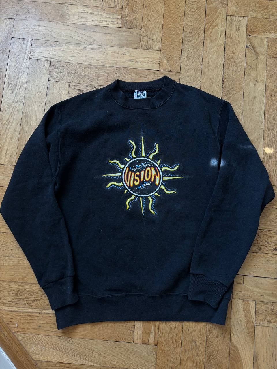 Vision Streetwear Vision Street Wear vintage rare sweatshirt 90`s 1986 USA Size US L / EU 52-54 / 3 - 1 Thumbnail