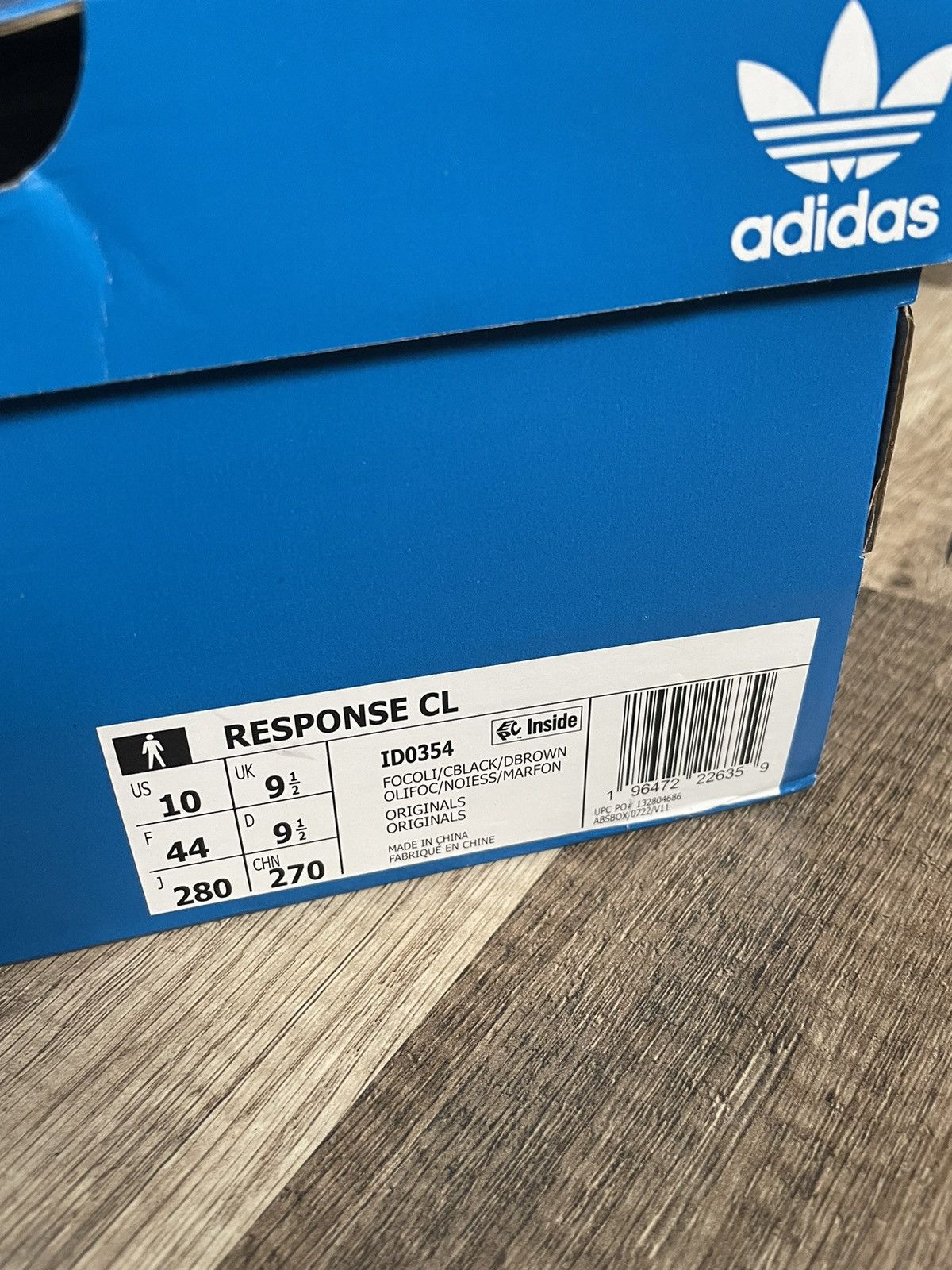Adidas Response CL Focus Olive Size US 10 / EU 43 - 8 Thumbnail