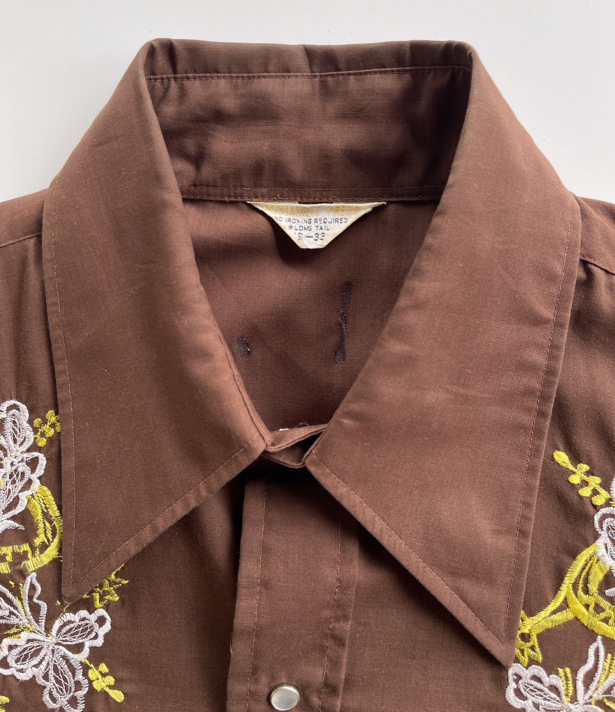Cowboy Equipment Vintage 60s Western Cowboy Cut Off Shirt Size L / US 10 / IT 46 - 10 Thumbnail