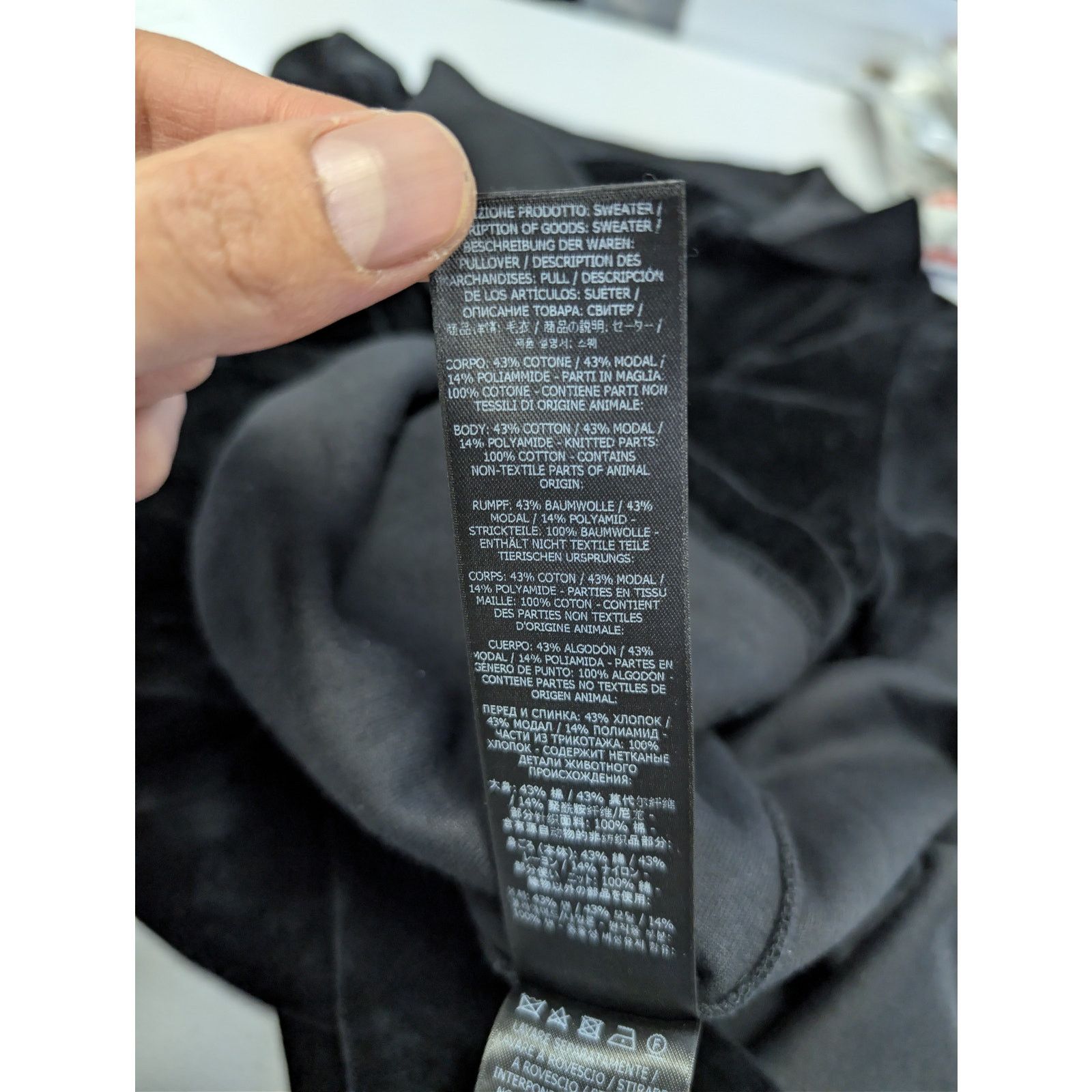 Tom Ford o1rshd1 CC20 Black Modal Velour Polo Shirt in Black Size US M / EU 48-50 / 2 - 18 Thumbnail