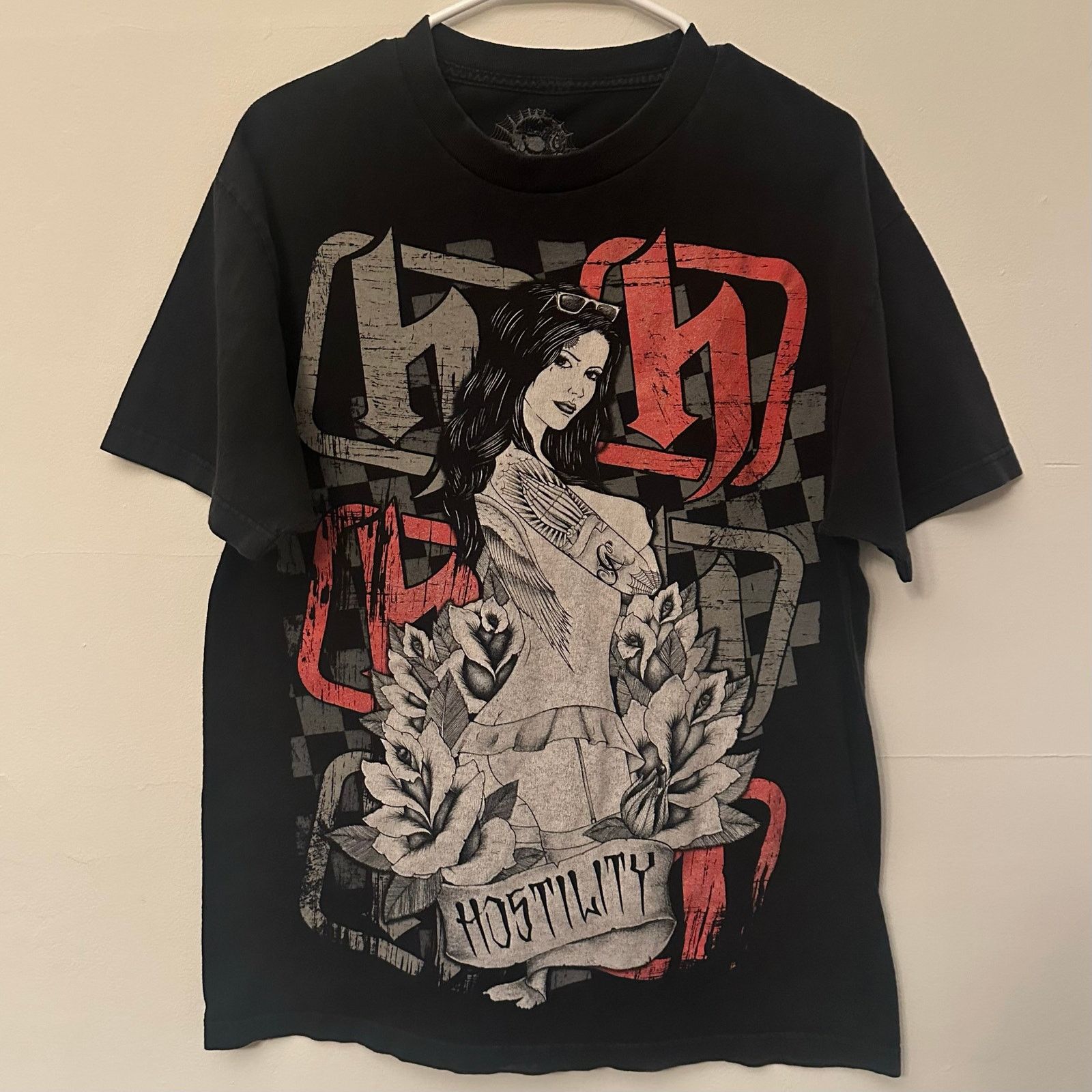 Other Hostility hot girl ￼Y2K graphic streetwear Size US L / EU 52-54 / 3 - 1 Thumbnail