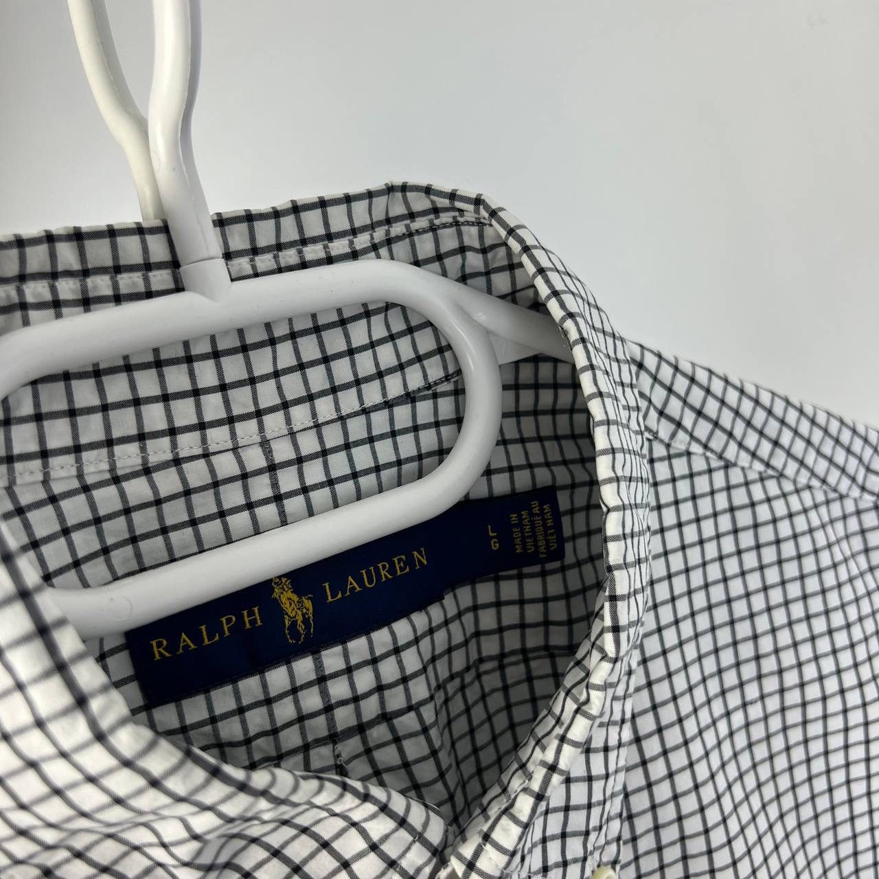 Polo Ralph Lauren Luxury Polo Ralph Lauren Checkered Button Up Shirt Vintage Size US L / EU 52-54 / 3 - 4 Thumbnail