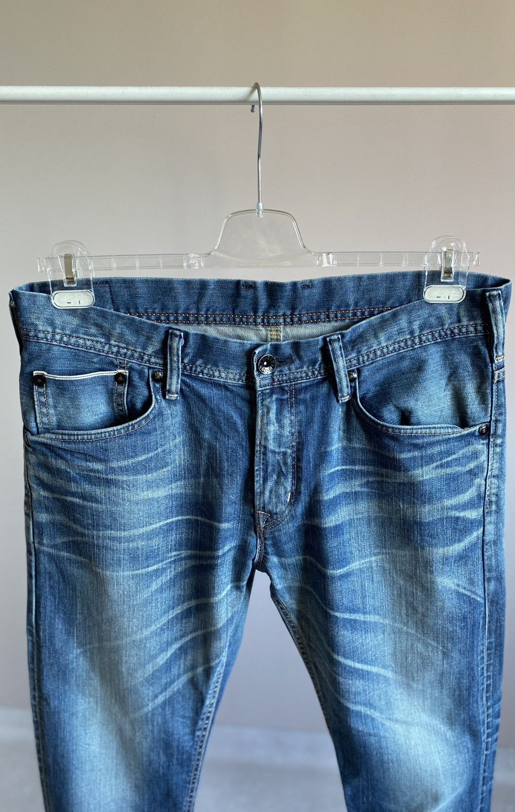 Edwin Edwin SK505S Japan Selvedge Jeans Pants Size US 33 - 11 Thumbnail