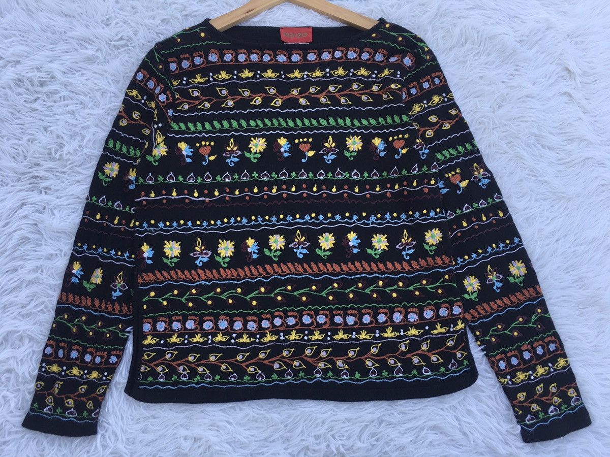 Kenzo Rare Vintage KENZO Knitwear/ Sweater Size S / US 4 / IT 40 - 8 Thumbnail