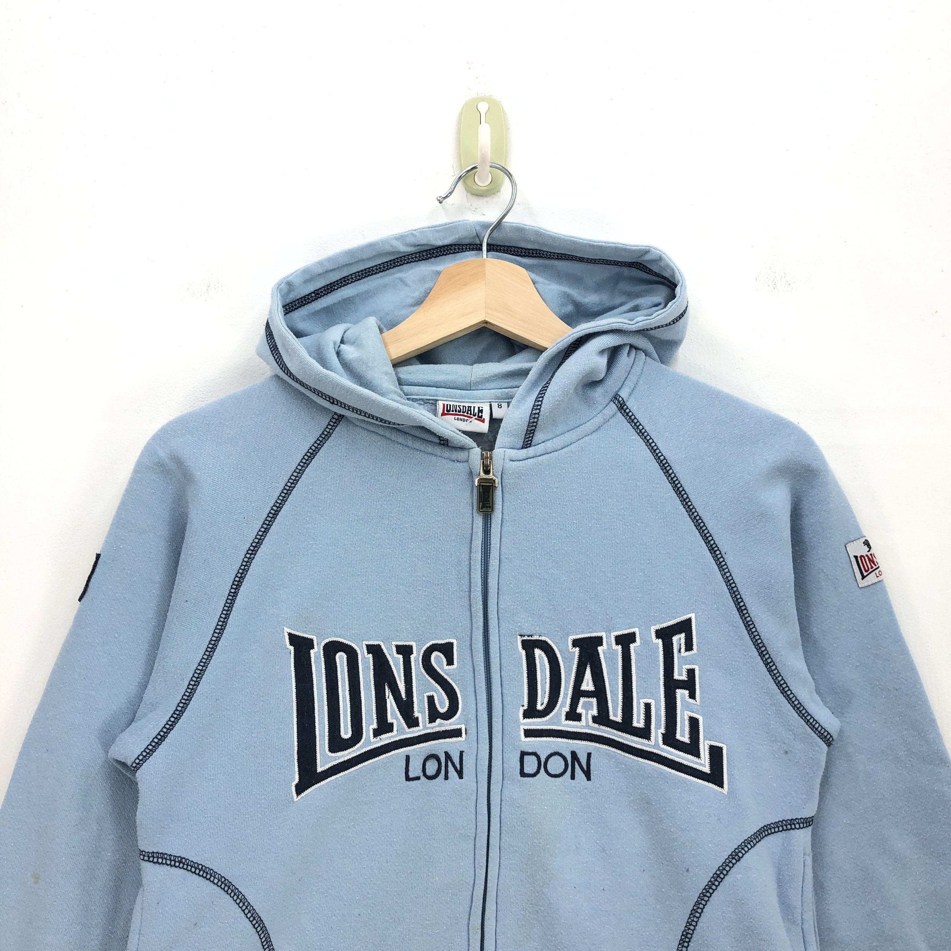 Lonsdale Lonsdale Sweater Hoodie Lonsdale Hooded Sweatshirt Size XXS / US 00 / IT 34 - 3 Thumbnail