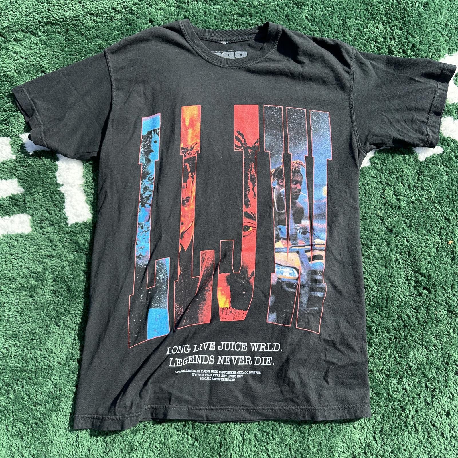 999 Club × Lyrical Lemonade Juice WRLD Lyrical Lemonade Tee Small Size US S / EU 44-46 / 1 - 2 Thumbnail