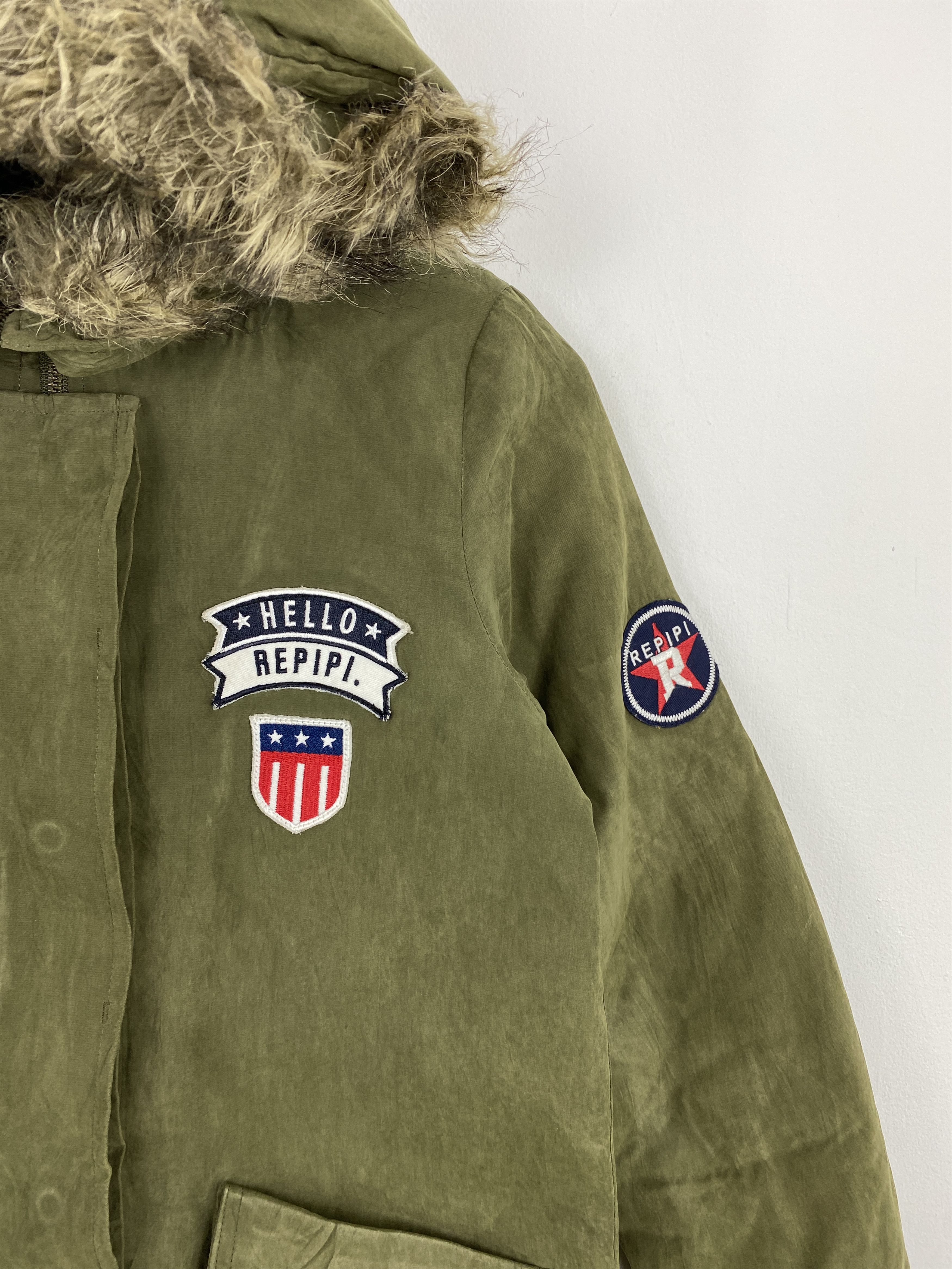 Japanese Brand × Vintage Vintage Repipi Armario Military Style Parka Jacket Size US XS / EU 42 / 0 - 9 Thumbnail
