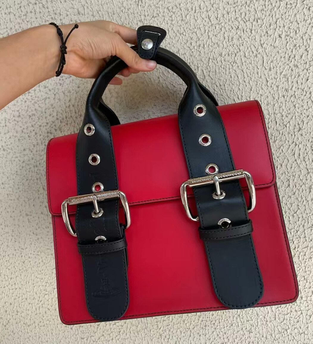 Vivienne Westwood vivienne westwood red leather crossbody bag Size ONE SIZE - 1 Thumbnail