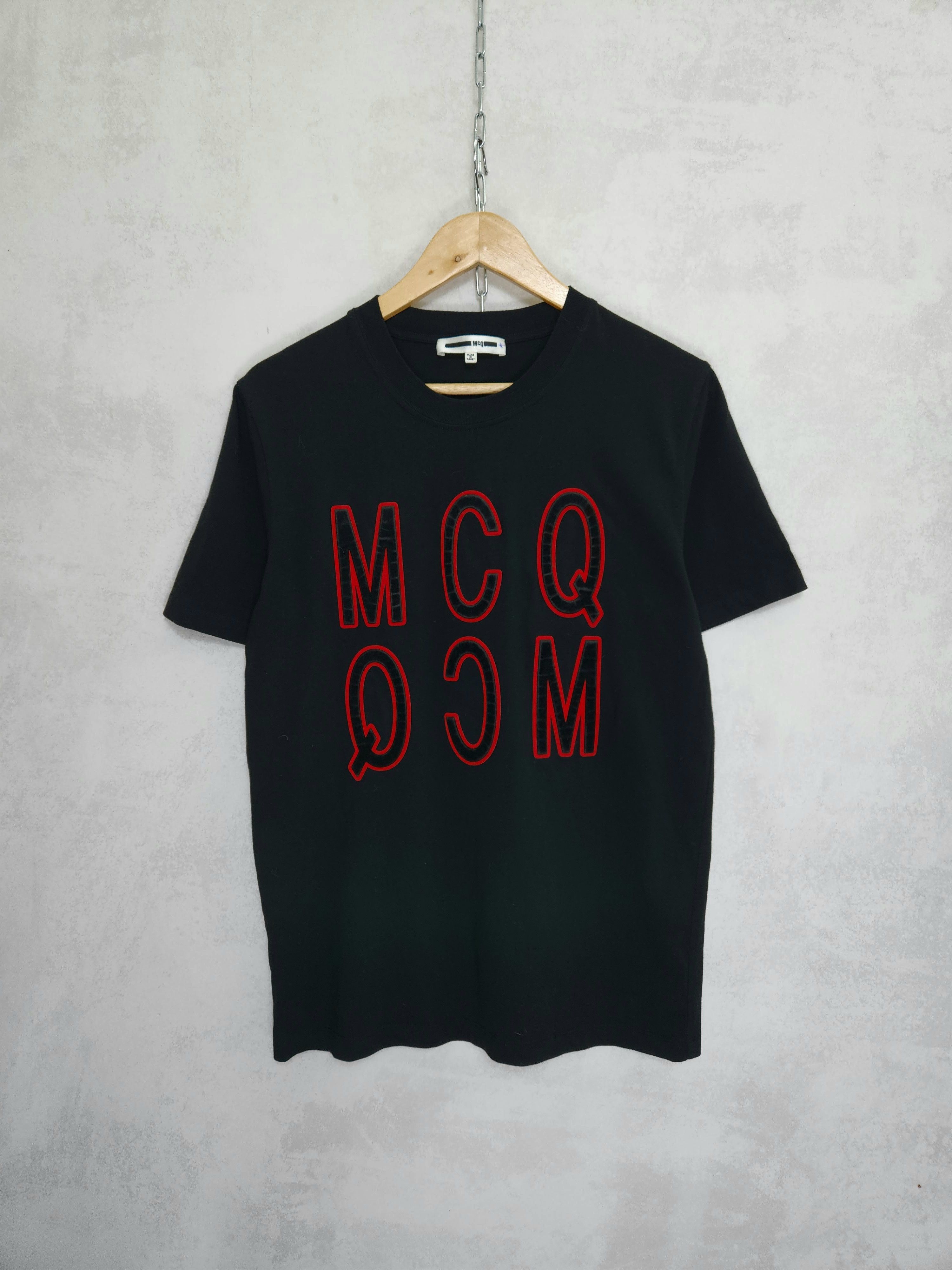 Alexander McQueen t shirt big logo
