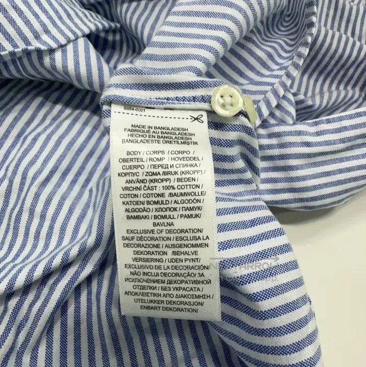 Polo Ralph Lauren Polo Ralph Lauren Logo Embroidered Striped Long Sleeve Shir Size US XL / EU 56 / 4 - 6 Thumbnail
