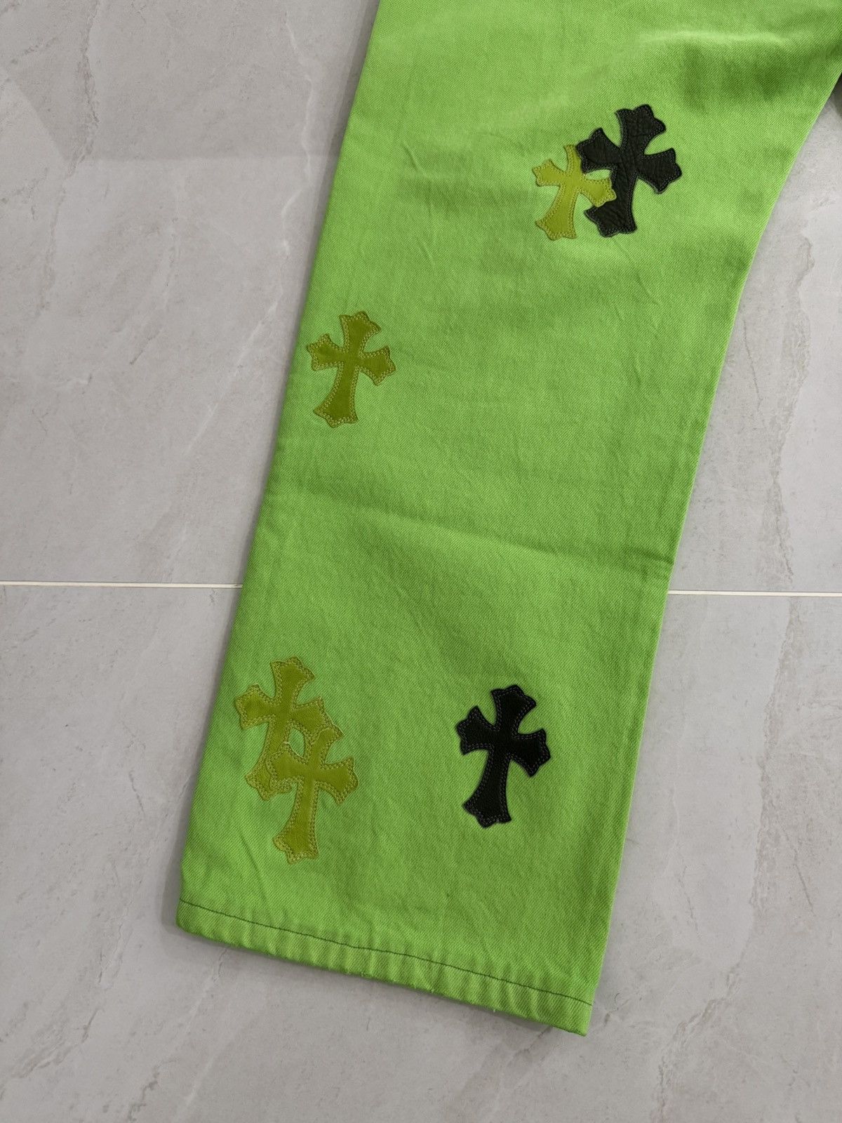 Chrome Hearts Chrome Hearts Sex Record Slime Green Levis Sz.40 Size US 40 / EU 56 - 12 Thumbnail
