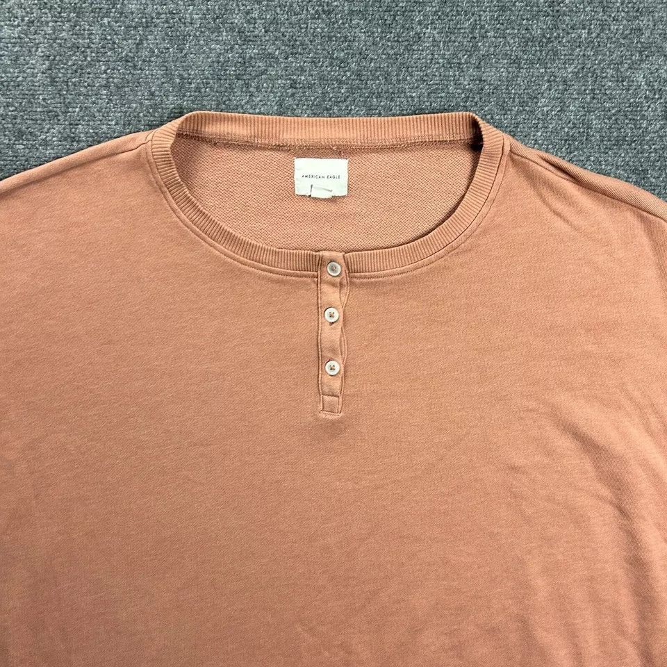 American Eagle Outfitters American Eagle Sweatshirt Womens Extra Large Henley Casual Size XL / US 12-14 / IT 48-50 - 2 Thumbnail