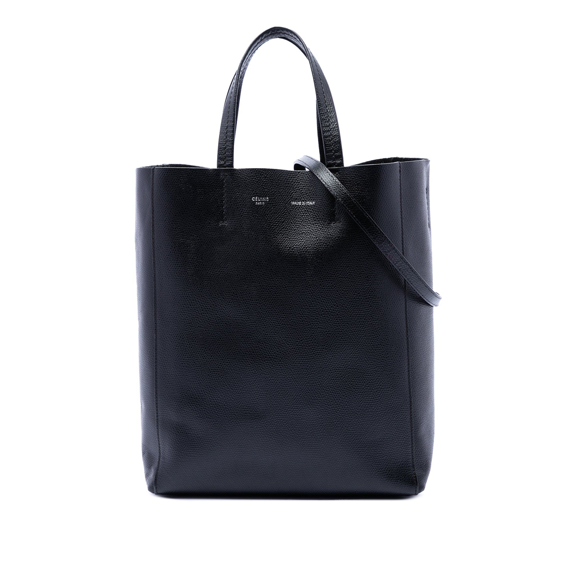 Celine Small Grained Calfskin Vertical Cabas Satchel Size ONE SIZE - 1 Thumbnail