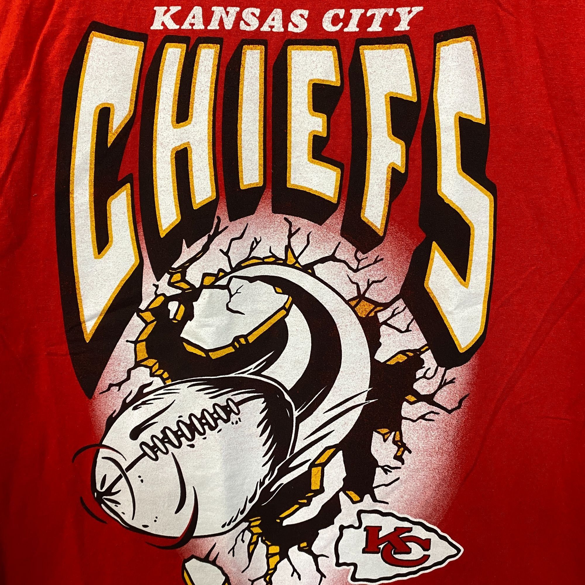Junk Food Junk Food NFL Kansas City Chiefs Break Through T-Shirt Smal Size US S / EU 44-46 / 1 - 2 Thumbnail
