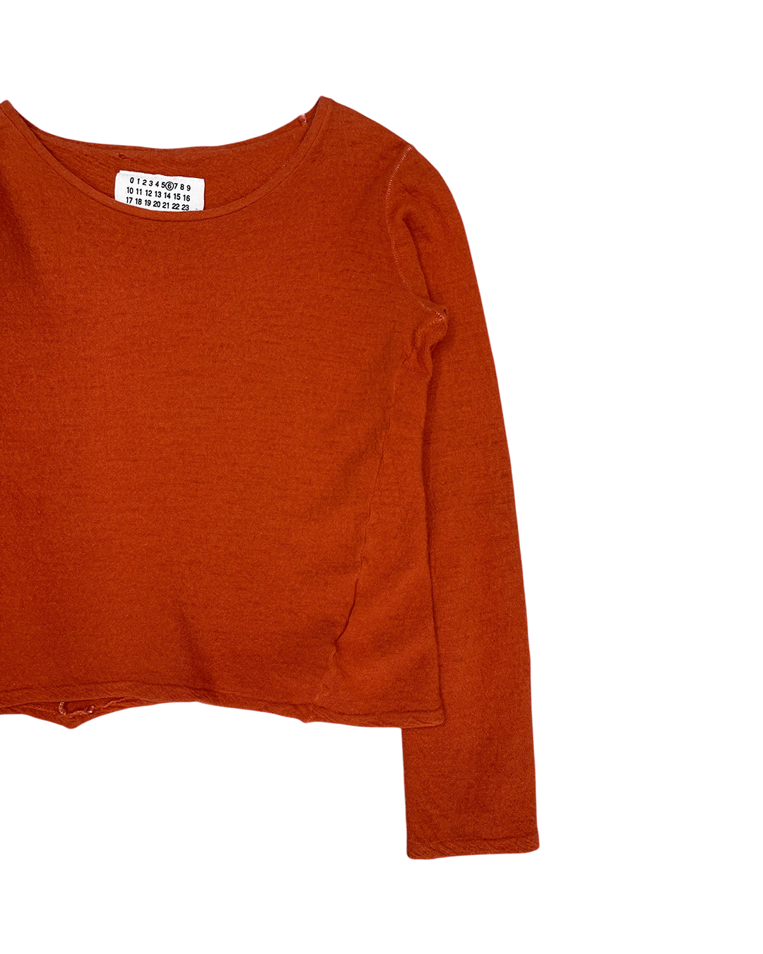 Maison Margiela Martin Margiela by Miss Deanna 90s No.6 Lana Wool Crop Top Size S / US 4 / IT 40 - 5 Thumbnail