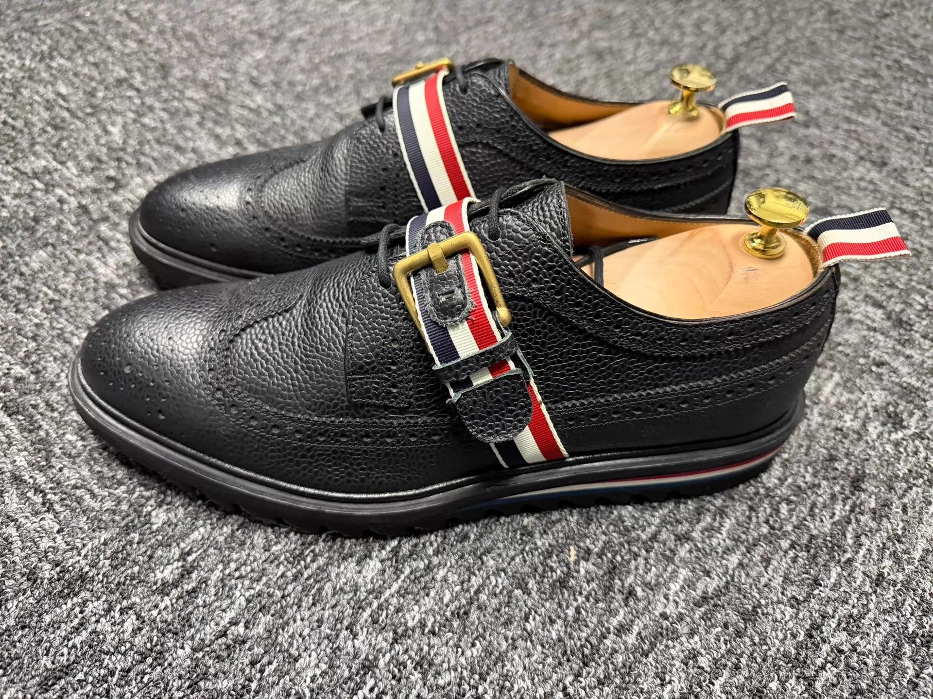 Thom Browne Thom Browne Men's Tri-Color Strap Brogue US10 98New Size US 10 / EU 43 - 2 Thumbnail
