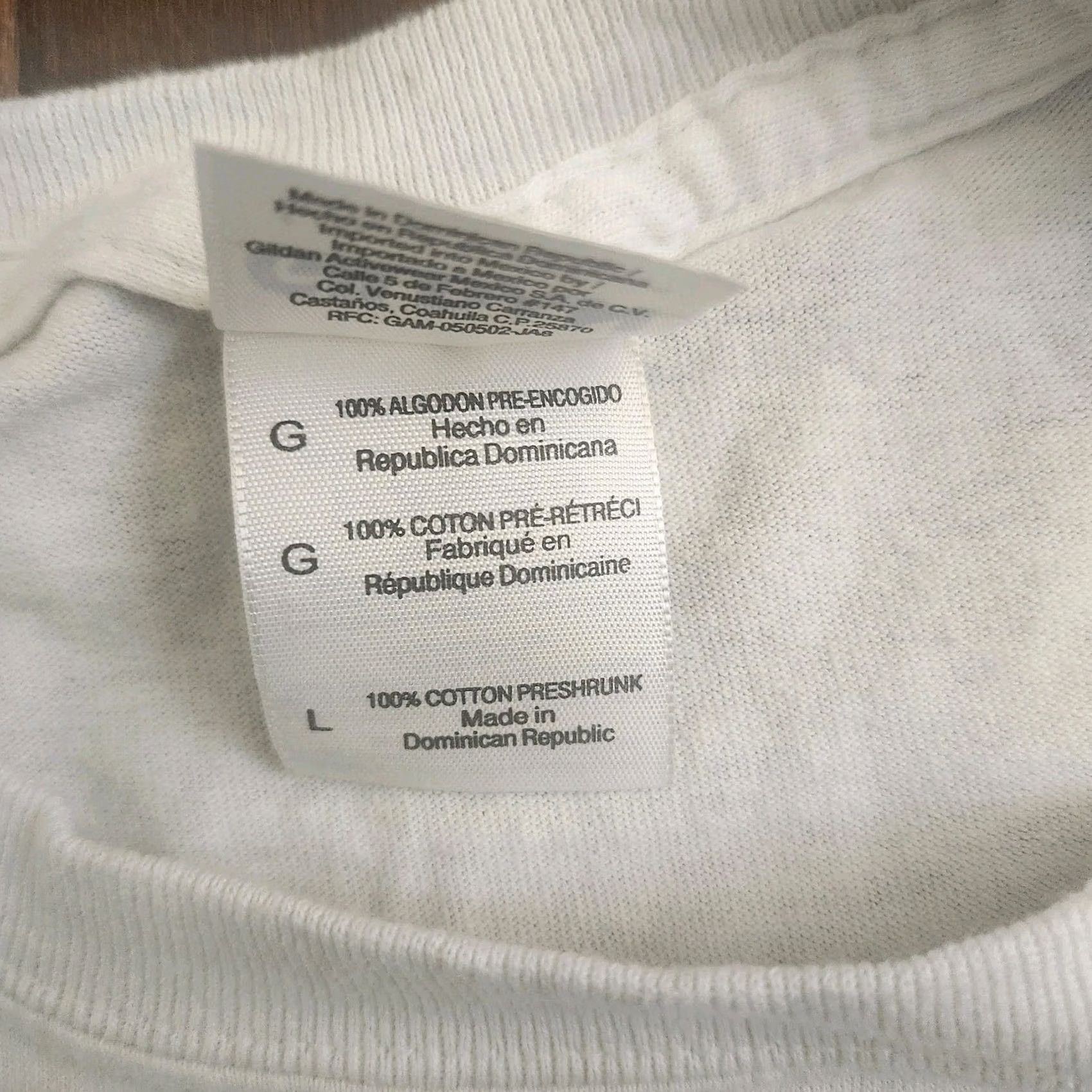 Gildan Gildan Twisted Shotz T Shirt Large White Graphic Print Crew Neck Short Sleeve Men Funny Beach Tee Size US L / EU 52-54 / 3 - 5 Thumbnail