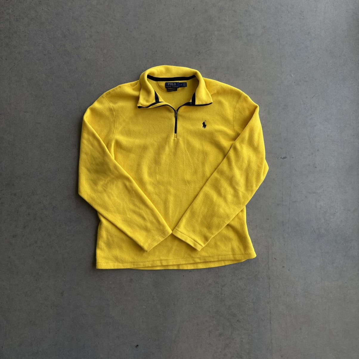 Polo Ralph Lauren Crazy Vintage Polo Ralph Lauren Performance Quarter Zip LG Size US L / EU 52-54 / 3 - 10 Thumbnail