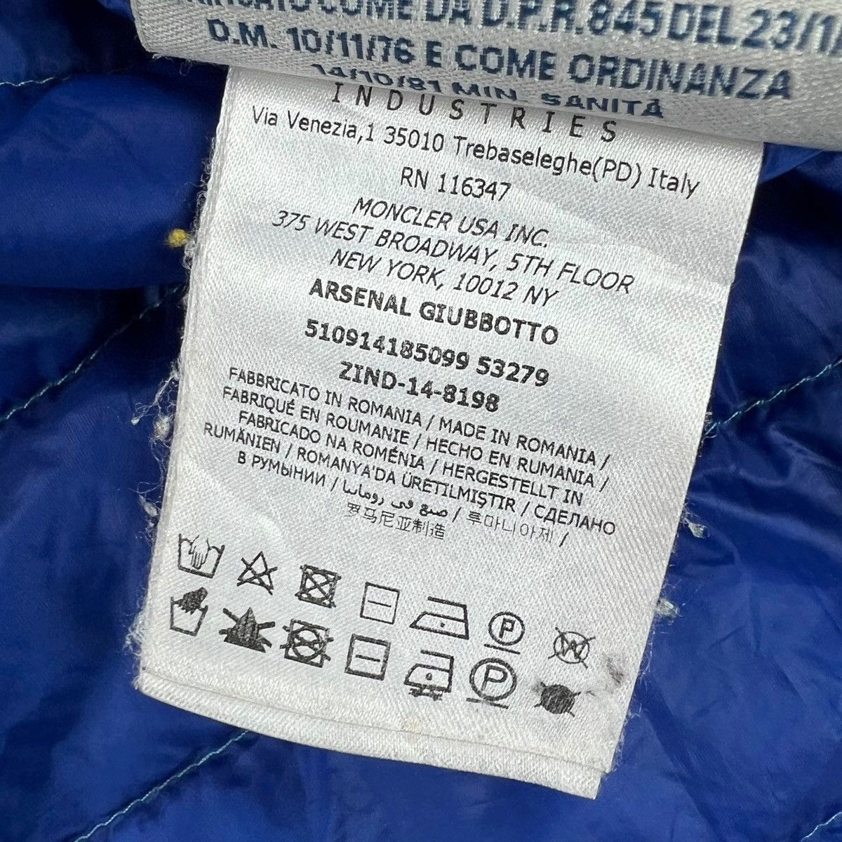 Moncler Moncler Arsenal Puffer Jacket Size US S / EU 44-46 / 1 - 6 Thumbnail