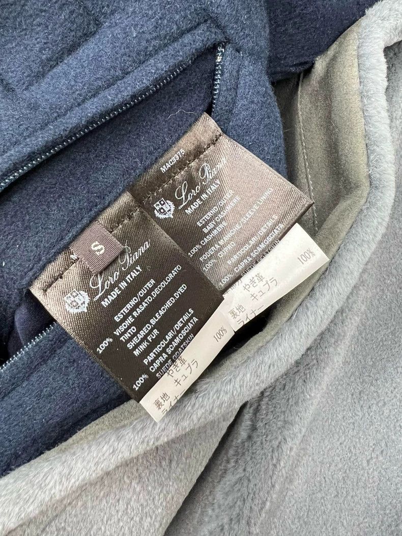 Loro Piana LORO PIANA A coat made of sheep and mink fur Size US S / EU 44-46 / 1 - 8 Thumbnail