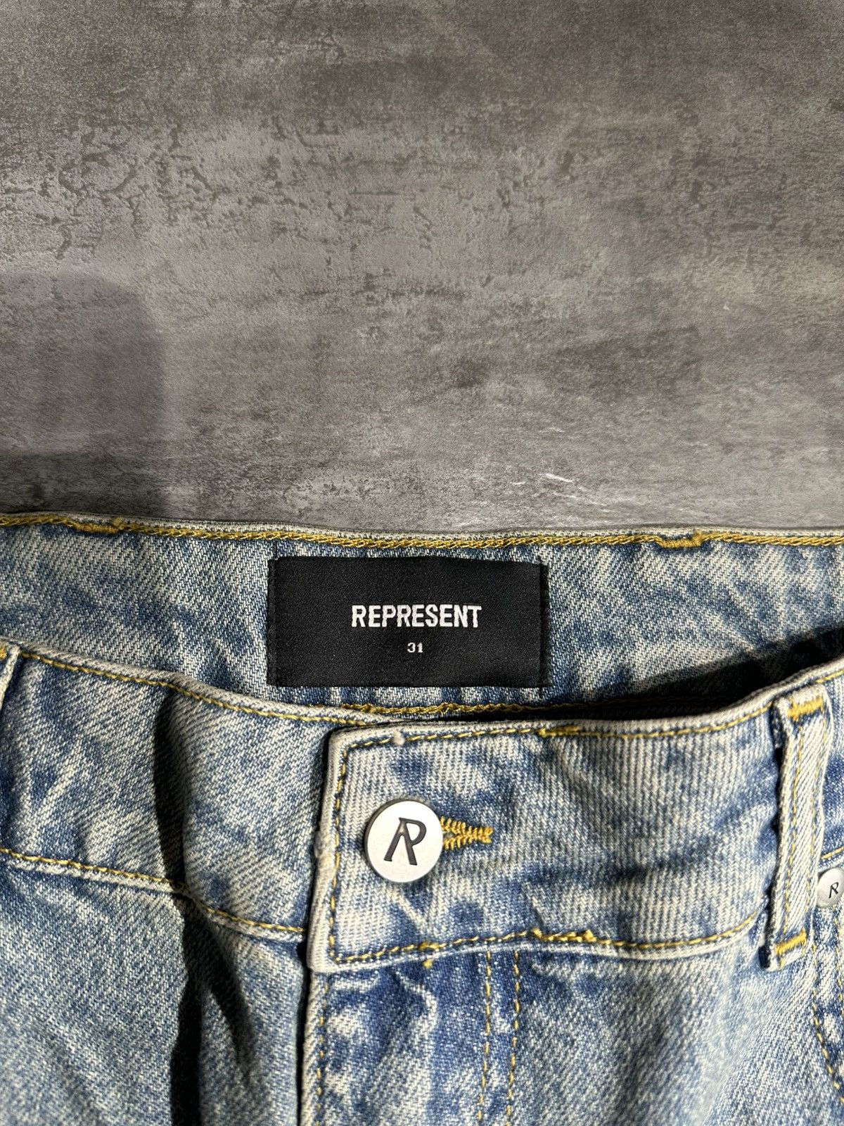 Represent Clo. Represent R3 Cargo Denim Jeans Size US 31 - 7 Thumbnail