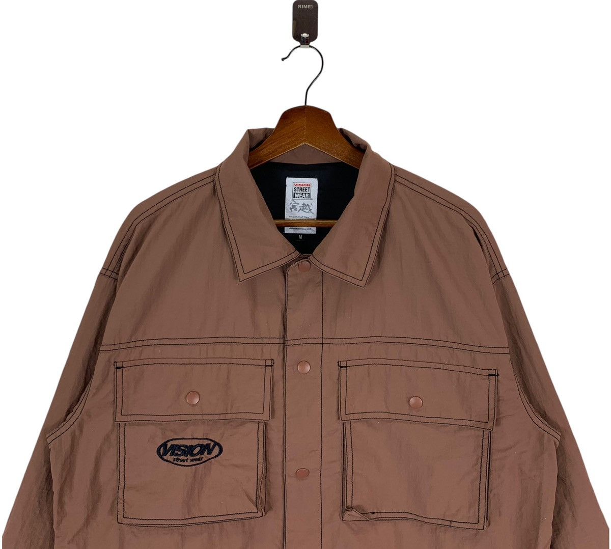 Vision Streetwear VINTAGE VISION STREET WEAR DOUBLE POCKET LIGHT JACKET Size US M / EU 48-50 / 2 - 4 Thumbnail