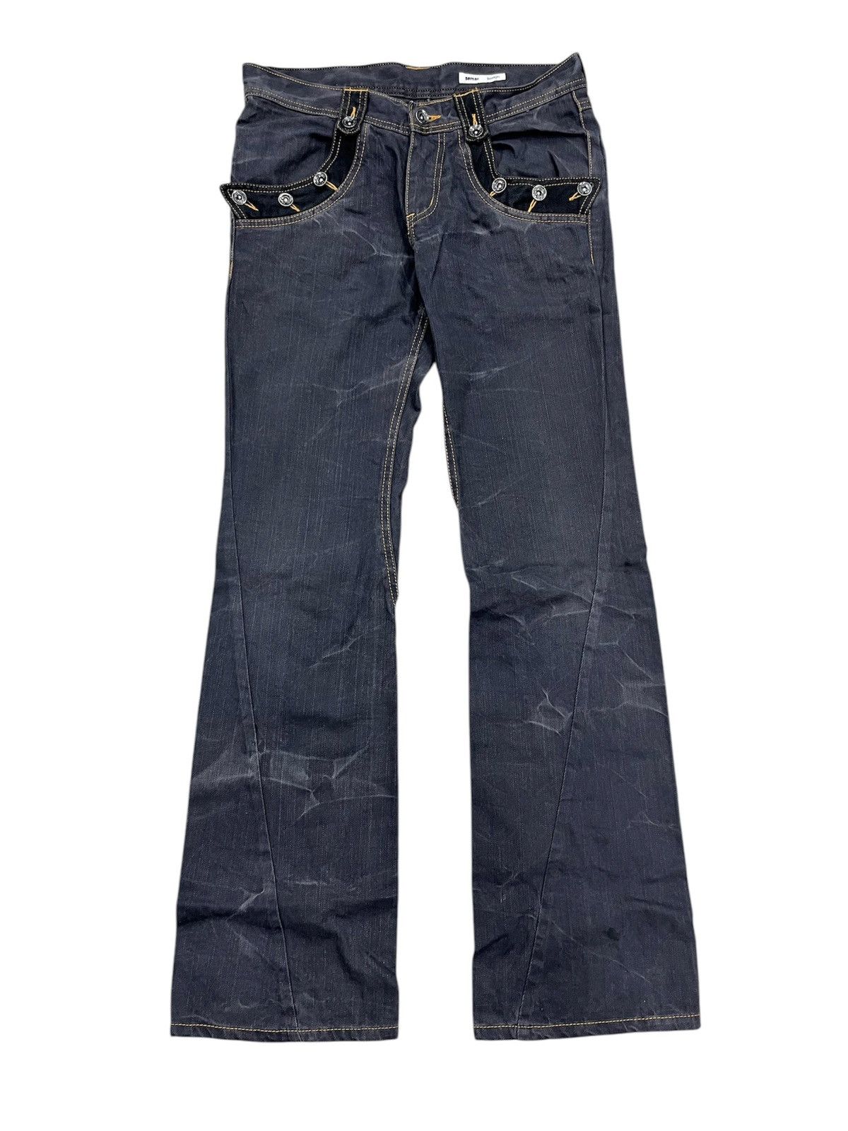 Japanese Brand Semantic Design Spiral Cut Jeans Size US 32 / EU 48 - 1 Thumbnail