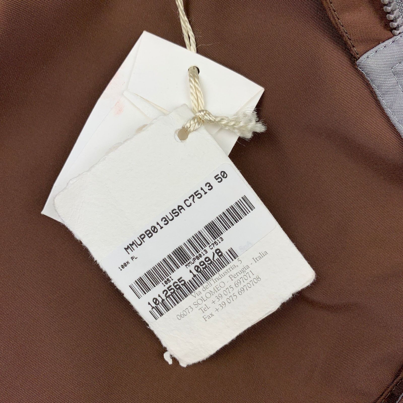 Brunello Cucinelli BRUNELLO CUCINELLI Brown Cargo Polyester Cargo Swim Trunks Size US 34 / EU 50 - 4 Thumbnail