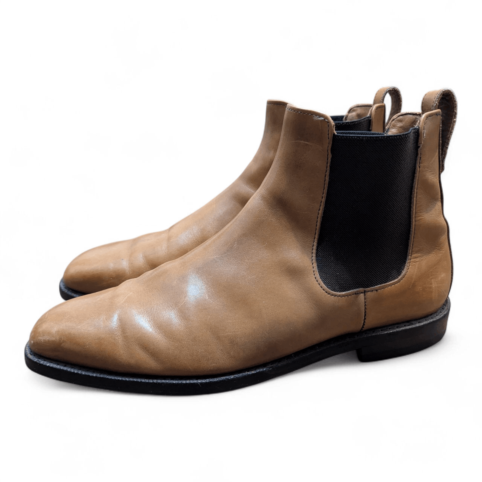 Allen Edmonds Allen Edmonds Liverpool Chelsea Boots 7523 Walnut Tan Size US 10.5 / EU 43-44 - 18 Thumbnail