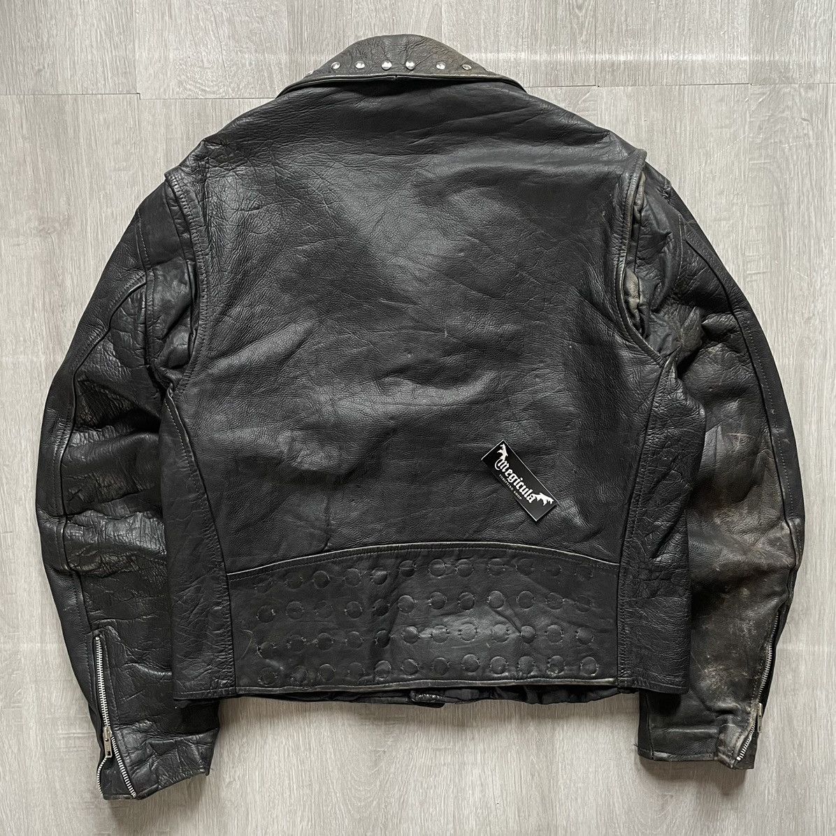 Other Sardar Vintage Ramones Punk Custom Genuine Leather Jacket Size US M / EU 48-50 / 2 - 7 Thumbnail