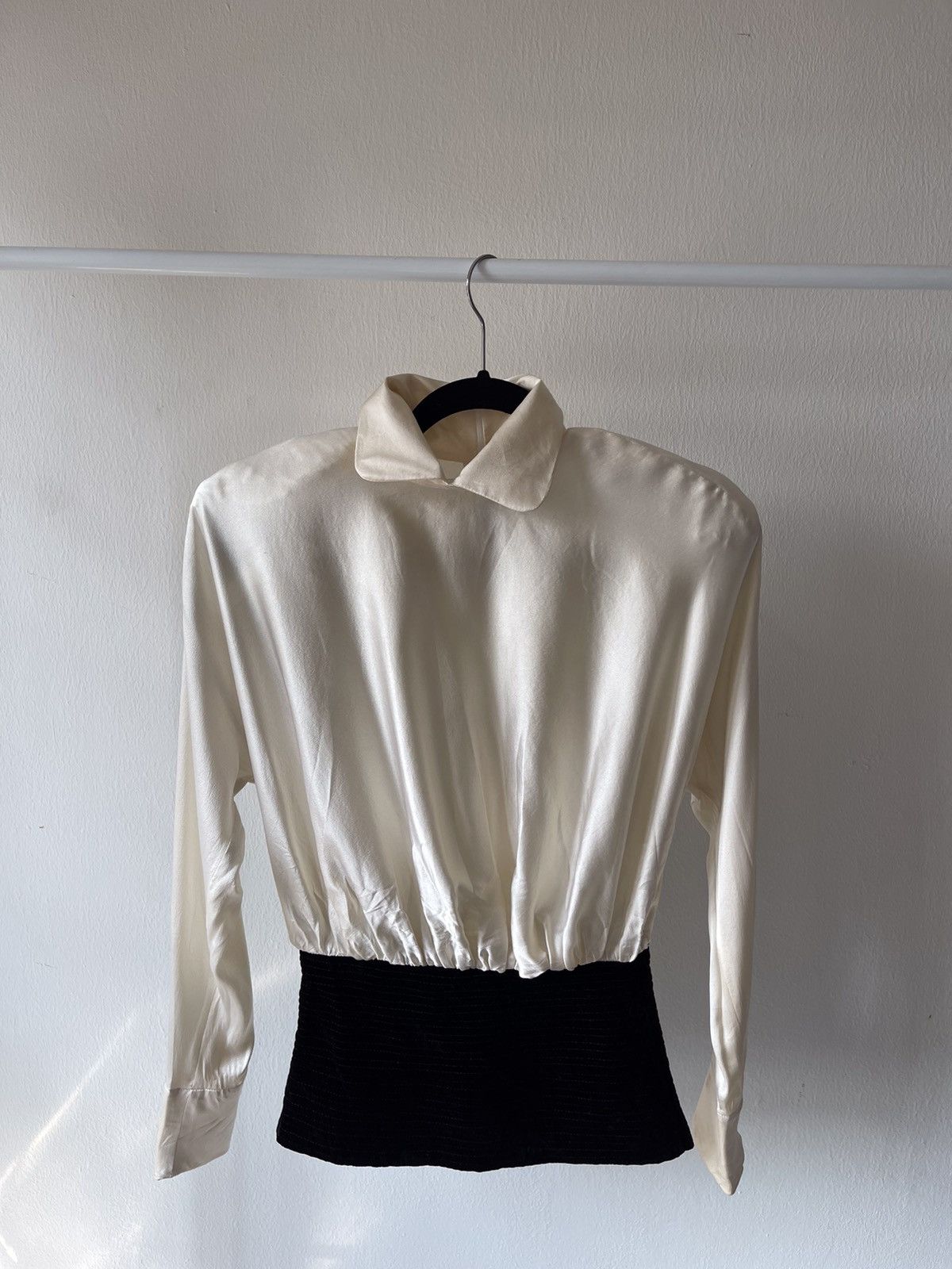 GF Ferre × Gianfranco Ferre 90s Gianfranco Ferre Silk Shirt Size M / US 6-8 / IT 42-44 - 6 Thumbnail