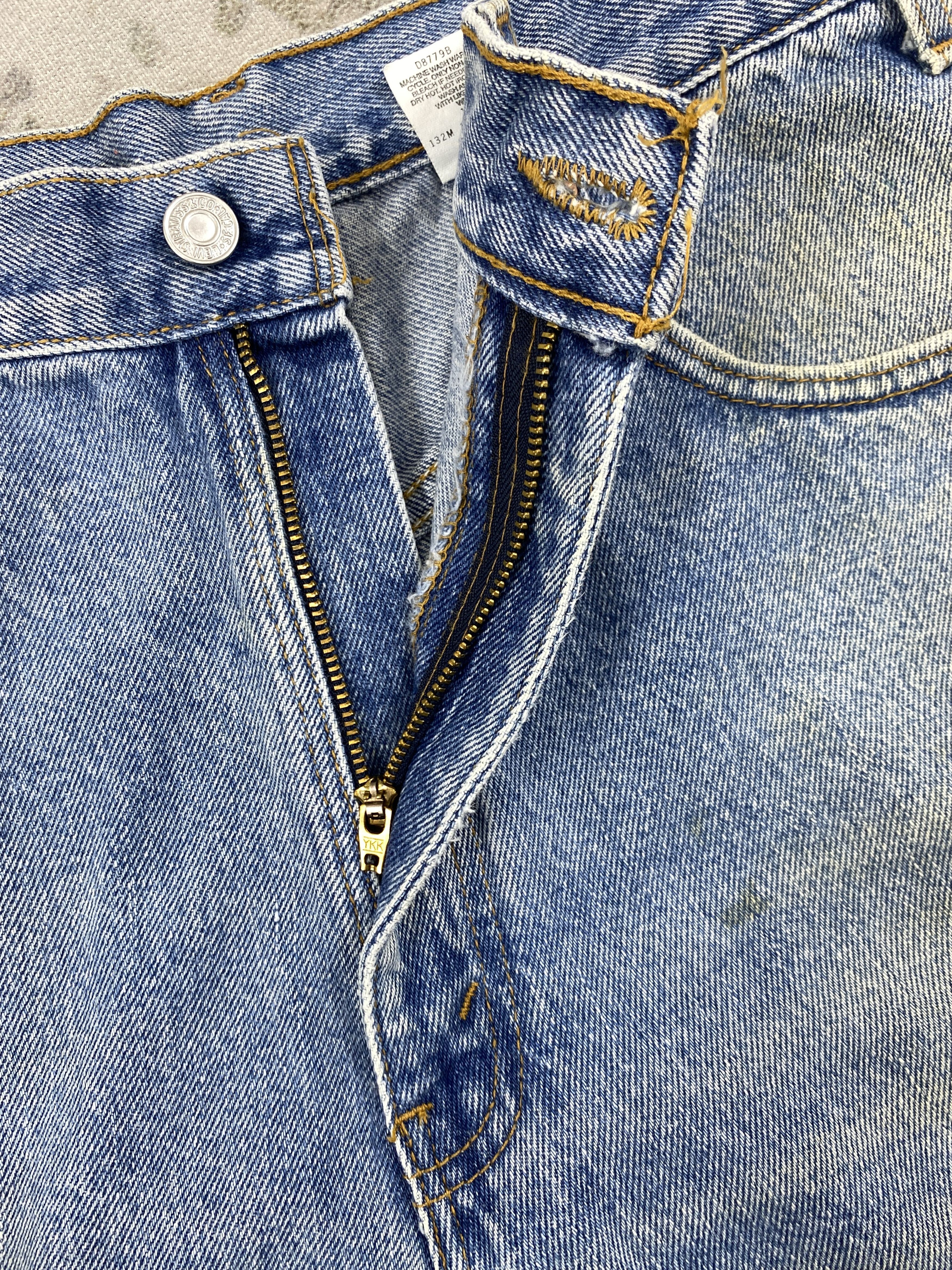 Levi's 90's Mid Blue Vintage Levi's 550 USA 34x30 Denim -JN1915 Size US 34 / EU 50 - 6 Thumbnail